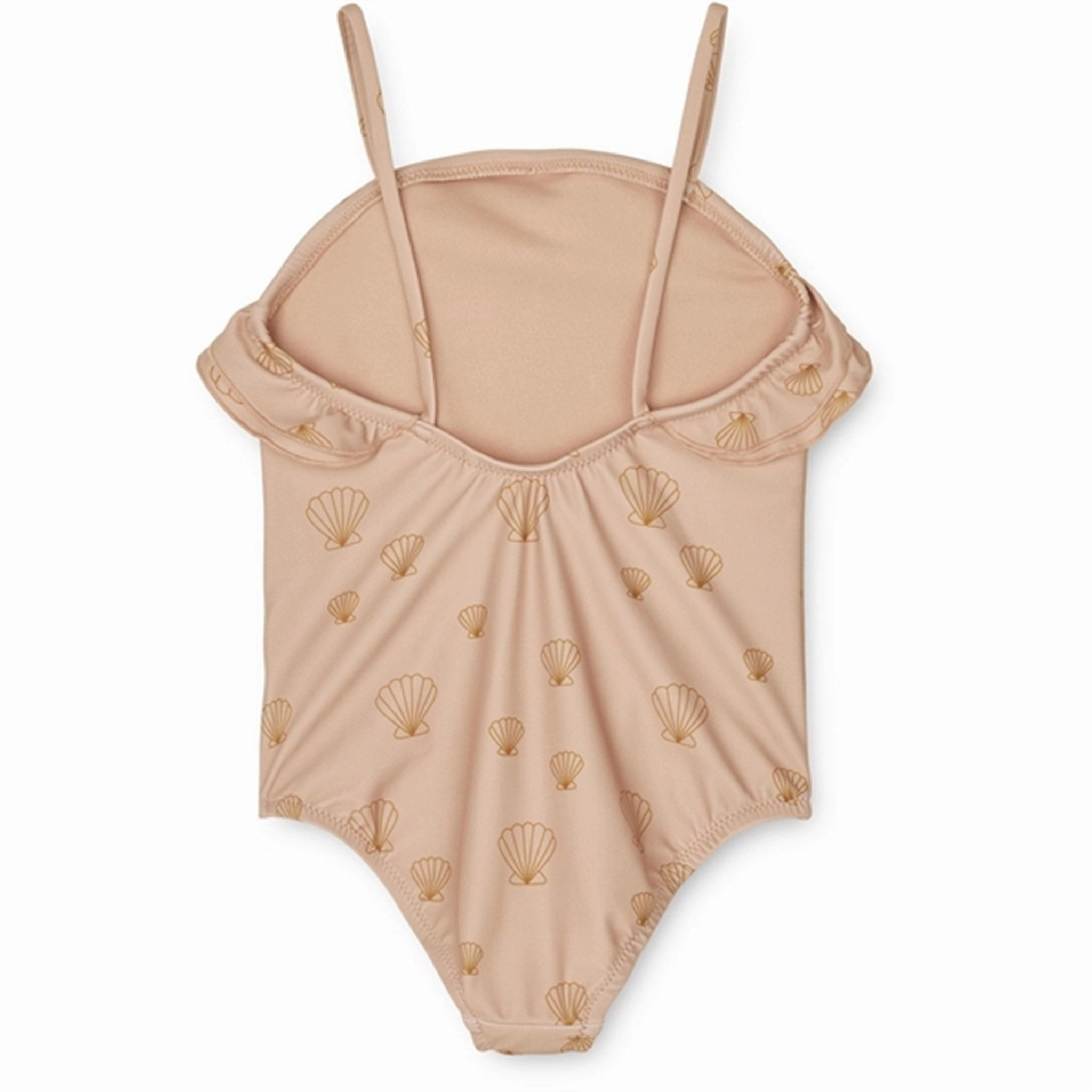 Liewood Josette Swimsuit Seashell Pale Tuscany Seaside Fun Quick Adjust Drawcord