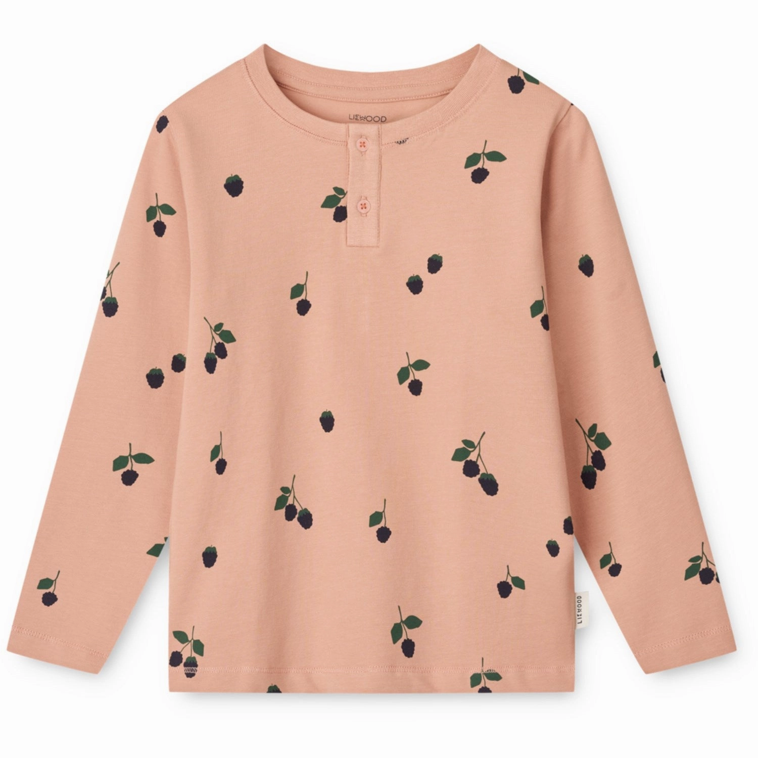 Layered Neckline LIEWOOD Mini Berry / Pale Tuscany Wilhelm Printed Pyjamas Set