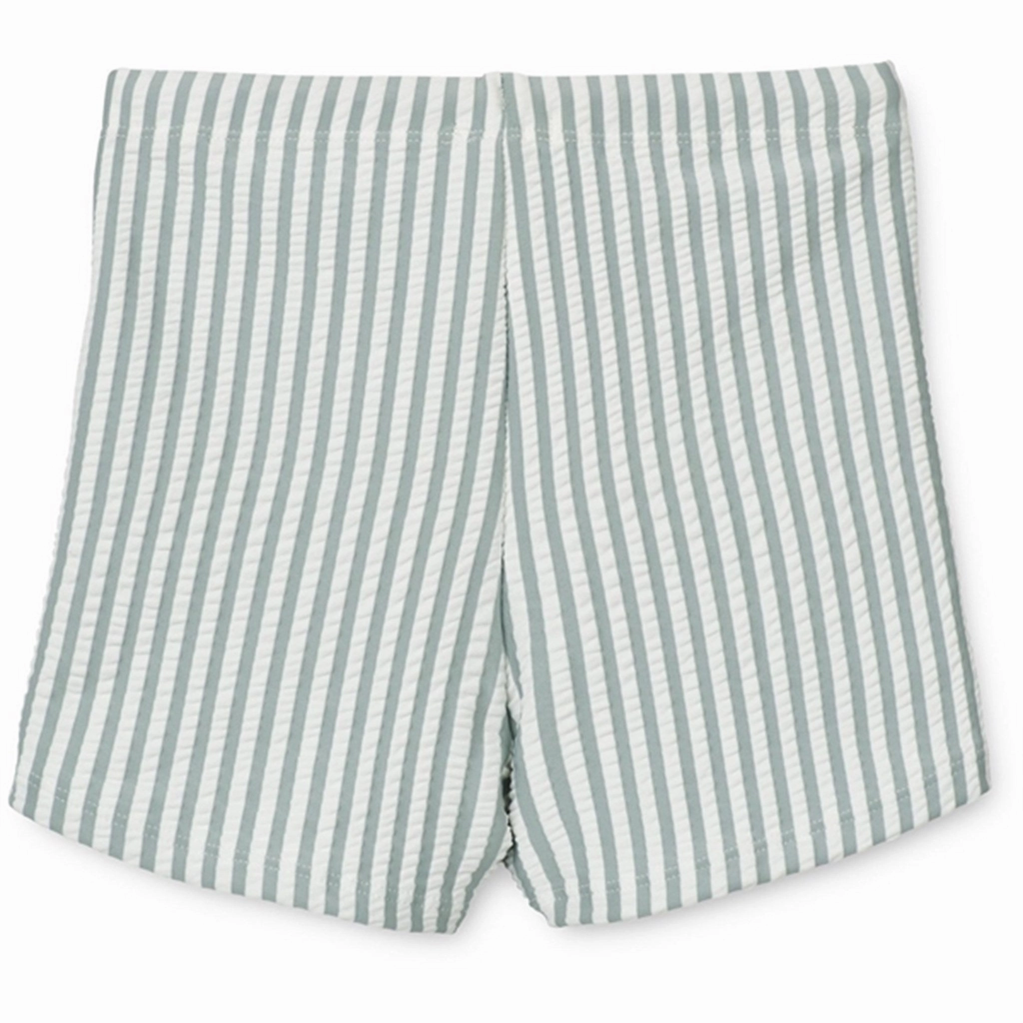 Liewood Otto Swim Pants Y/D Stripe: Sea Blue/White Dynamic Prints