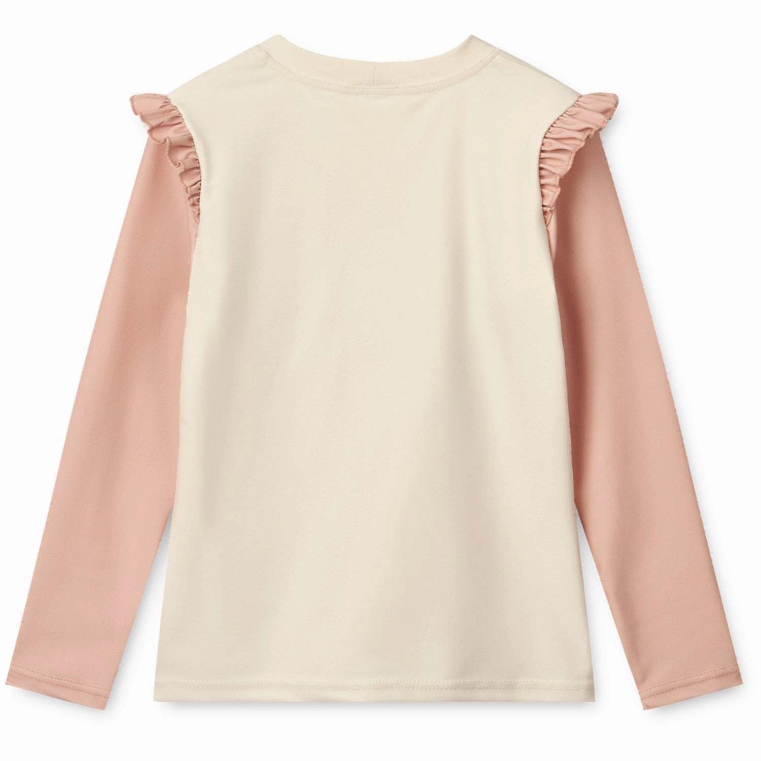 Sun Protective Fabric LIEWOOD Pale Tuscany / Ecru Tenley Placement Swim Tee