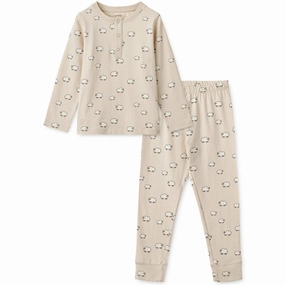 Liewood Wilhelm Pyjamas Set Sheep / Sandy Easy Draping