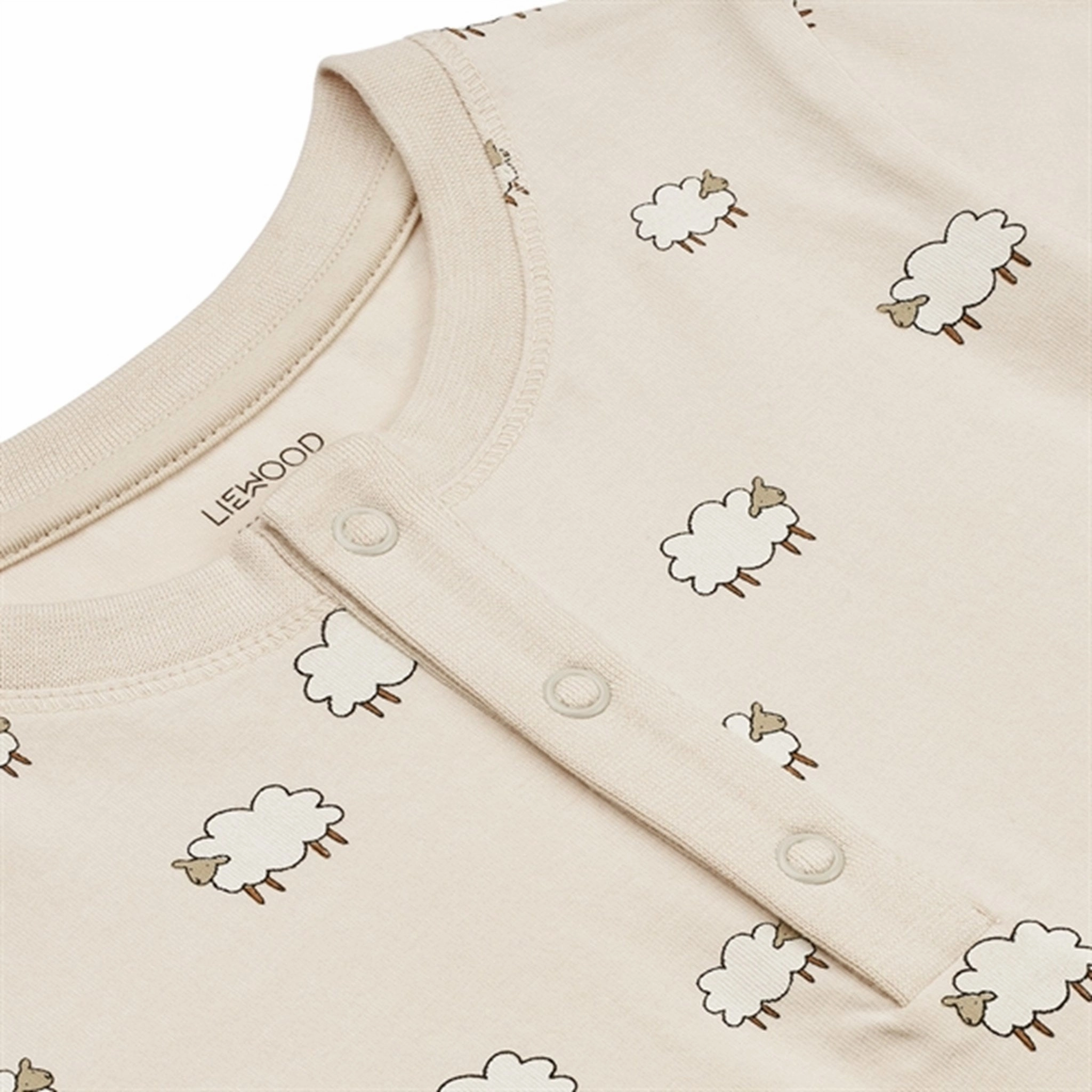 Snuggle Time Liewood Wilhelm Pyjamas Set Sheep / Sandy