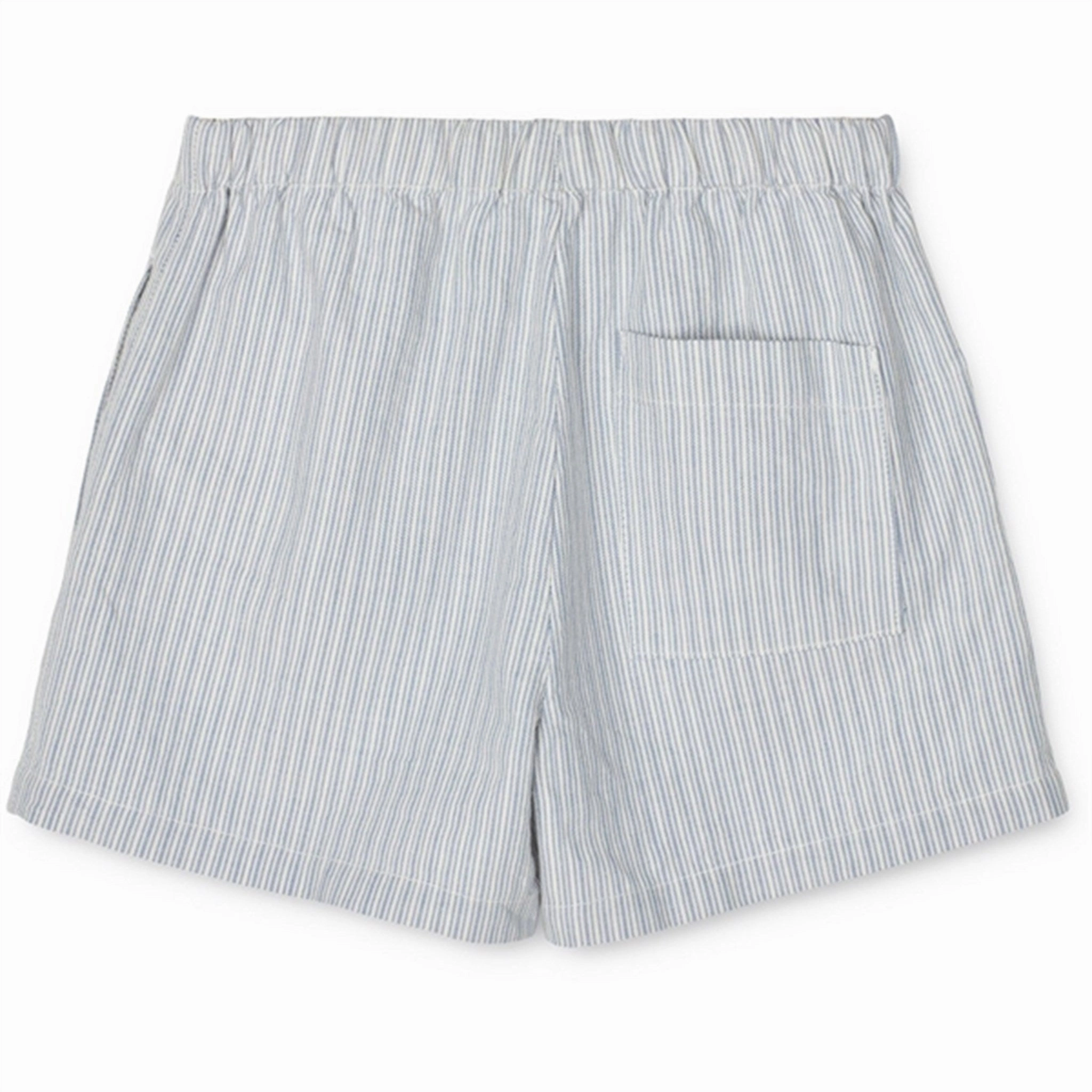 Ergonomic Curved Seams Liewood Y/D Stripe Riverside/Creme De La Creme Madison Stripe Shorts
