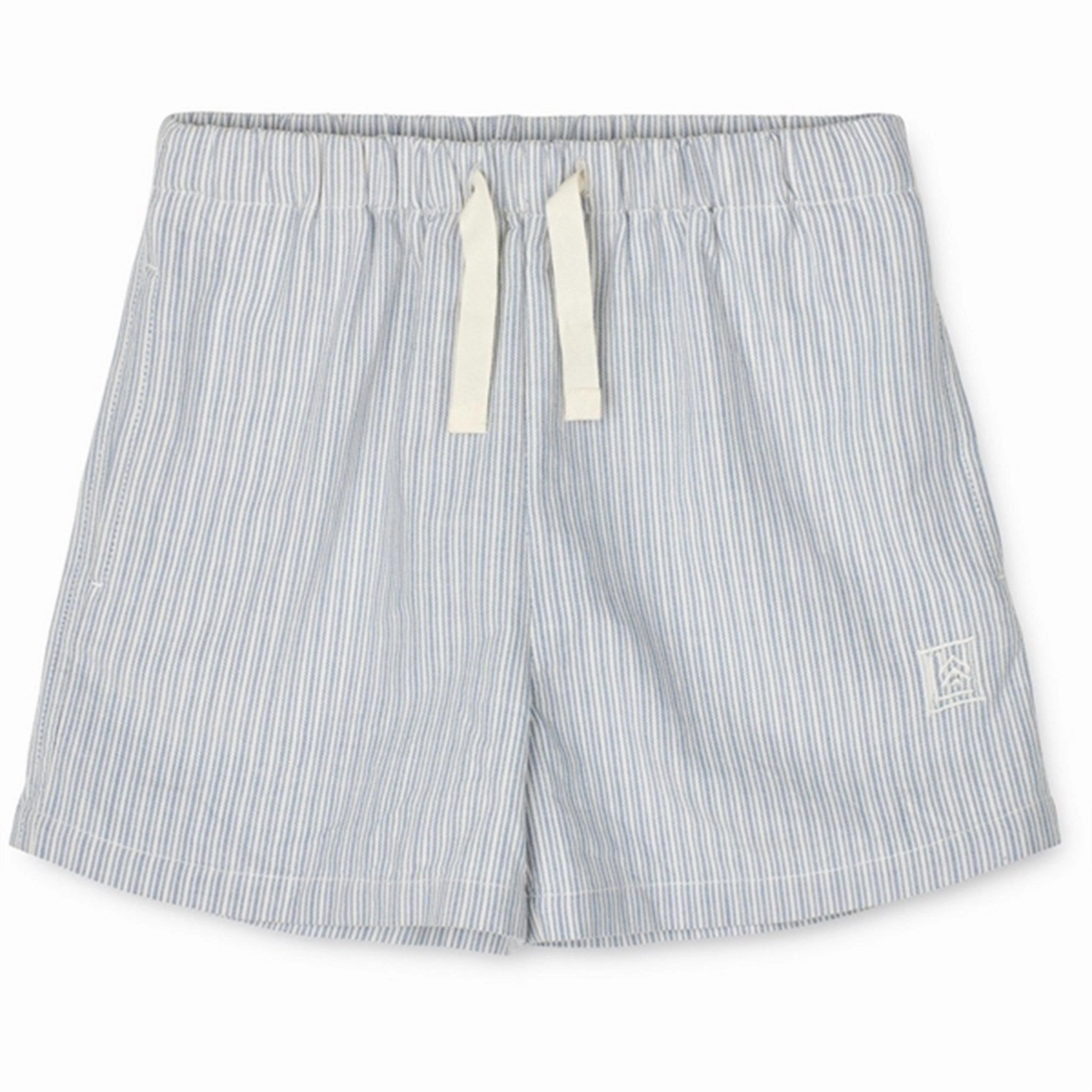 Fashion Accessory ElasticHem Liewood Y/D Stripe Riverside/Creme De La Creme Madison Stripe Shorts