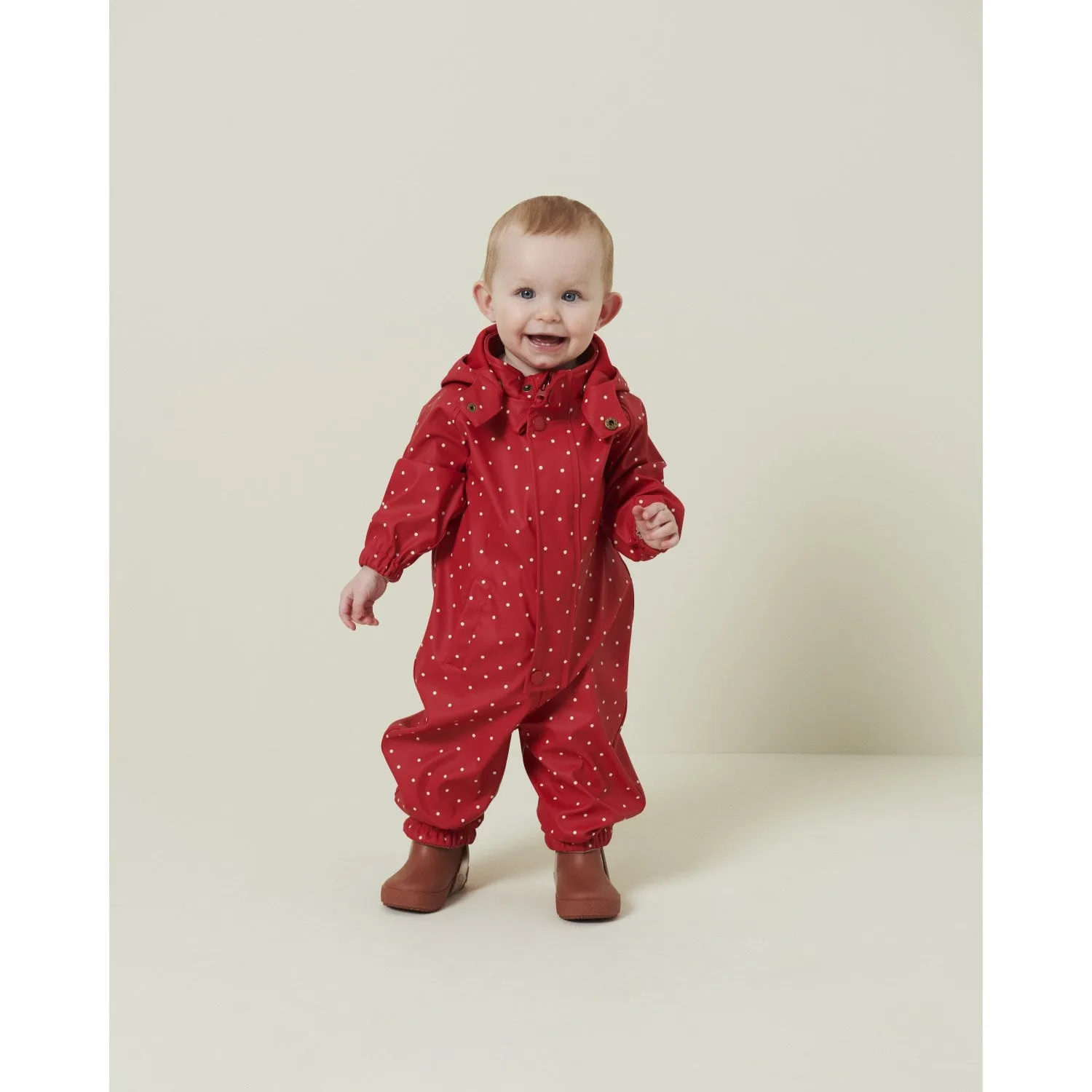 Daily Shield MarMar Rainwear Red Dew Dot Orion Suit Outerwear