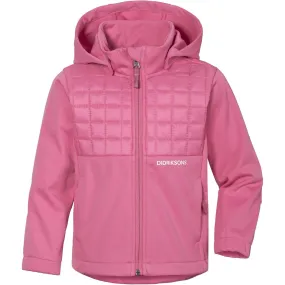 Didriksons Sweet Pink Briska Kids Jacket Booking