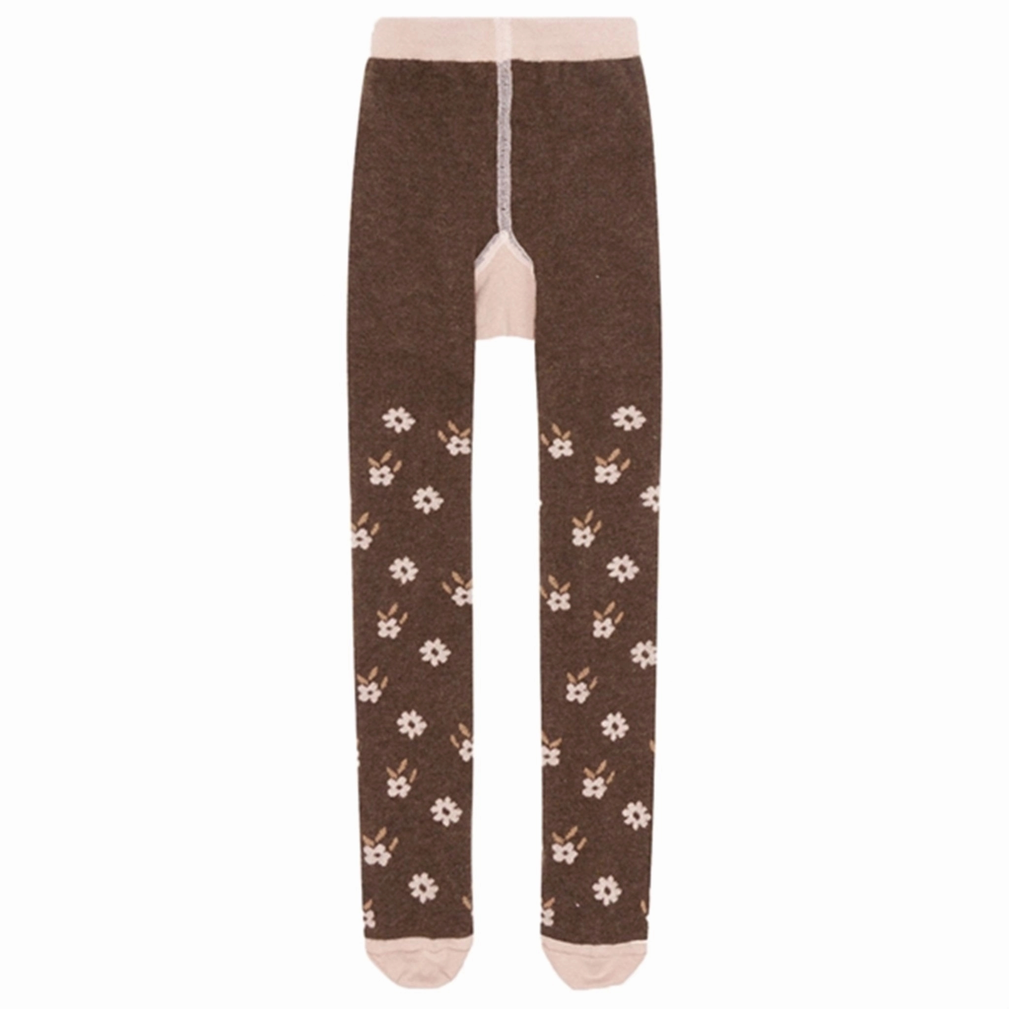 Hust & Claire Mini Toffee Melange Frankie Str?mpebukser Lined-interior-attribute