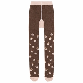 Hust & Claire Mini Toffee Melange Frankie Str?mpebukser Lined-interior-attribute