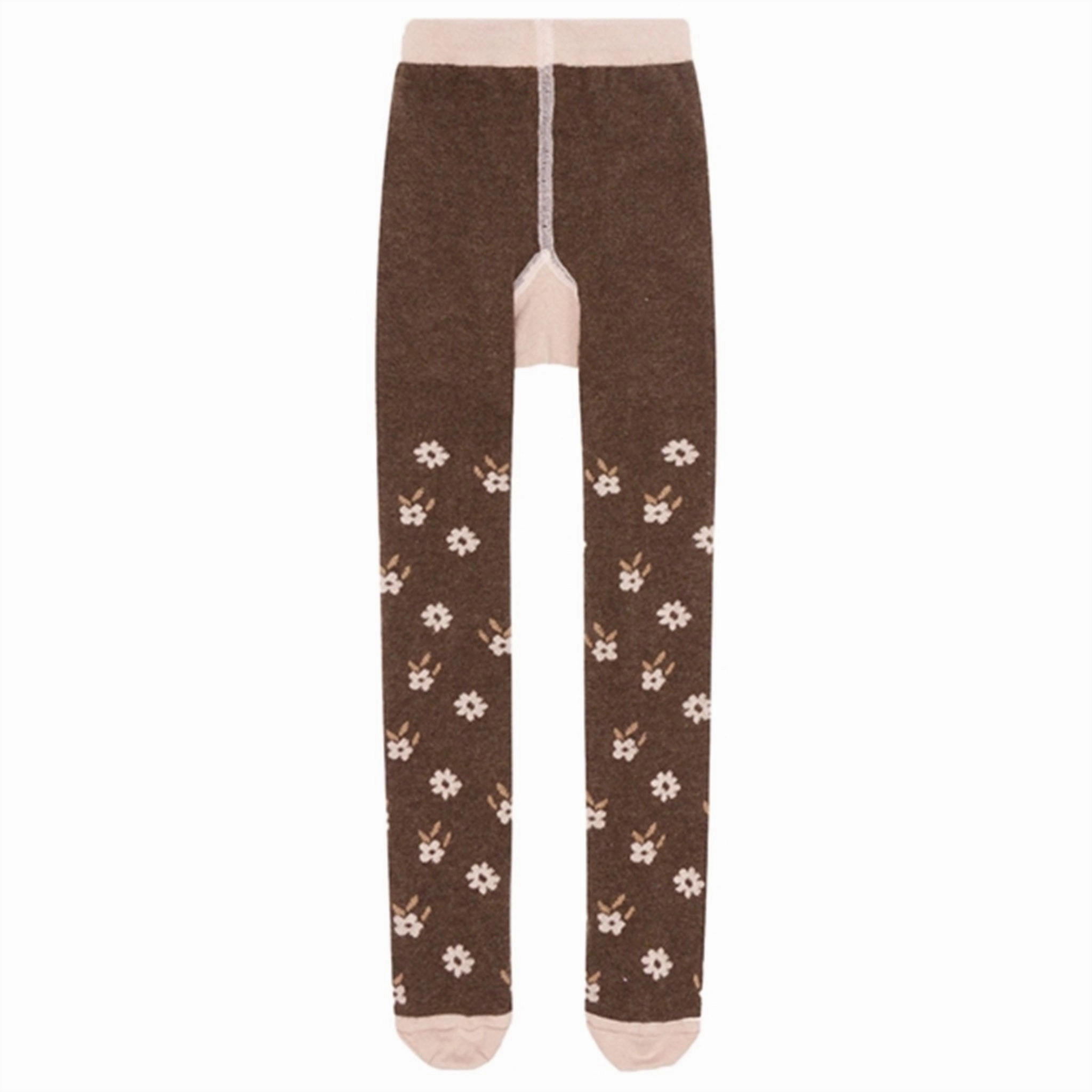 Travel environment Breathable Comfort Fit Hust & Claire Mini Toffee Melange Frankie Str?mpebukser