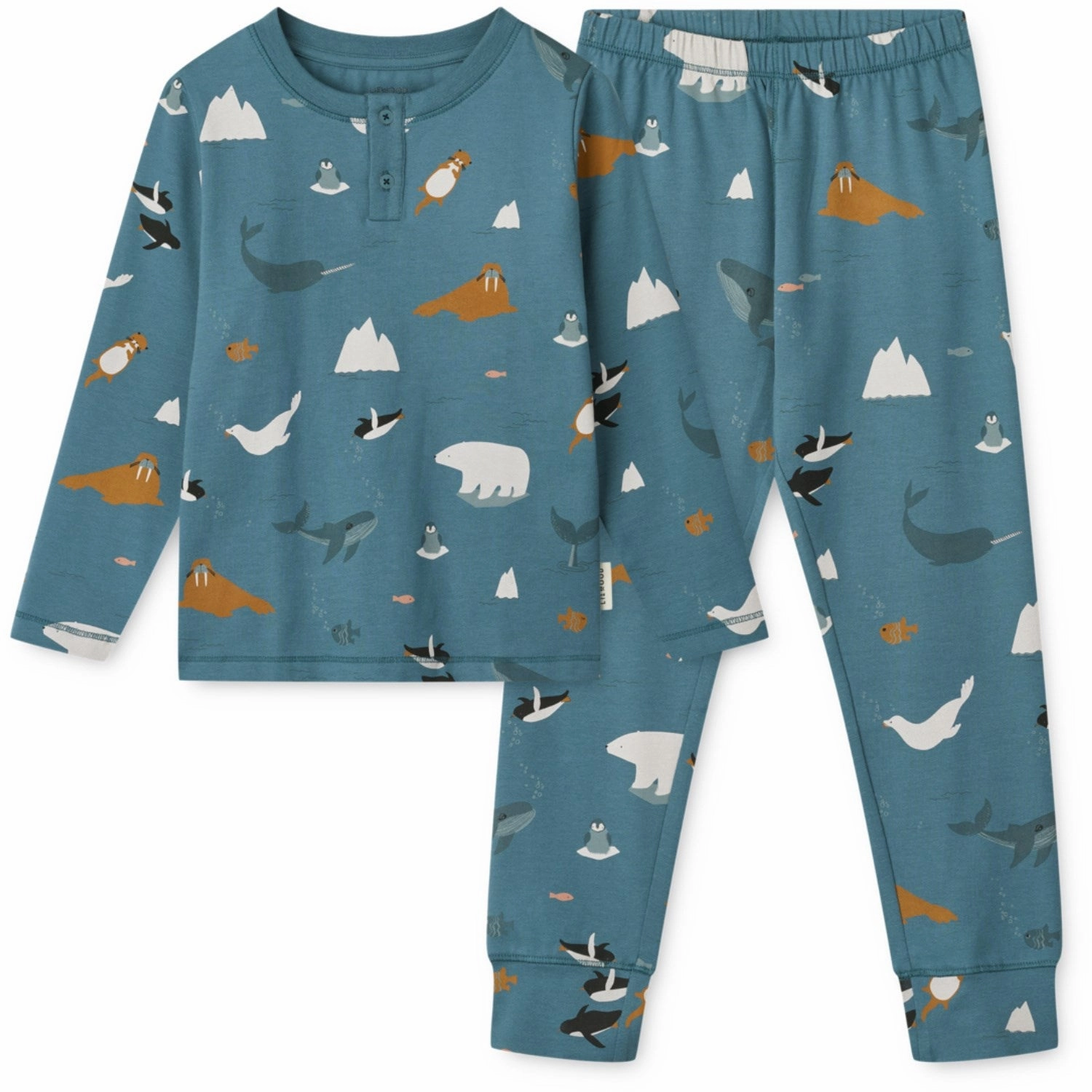 Resting Style Laid Back LIEWOOD Arctic Sea / Ocean View Wilhelm Printed Pyjamas Set