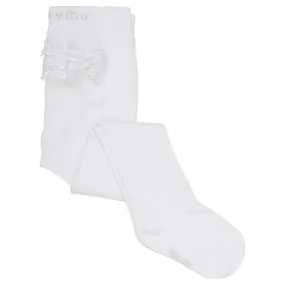 Minymo White Str?mpebukser m. Blonder NOOS Body Sculpt lined