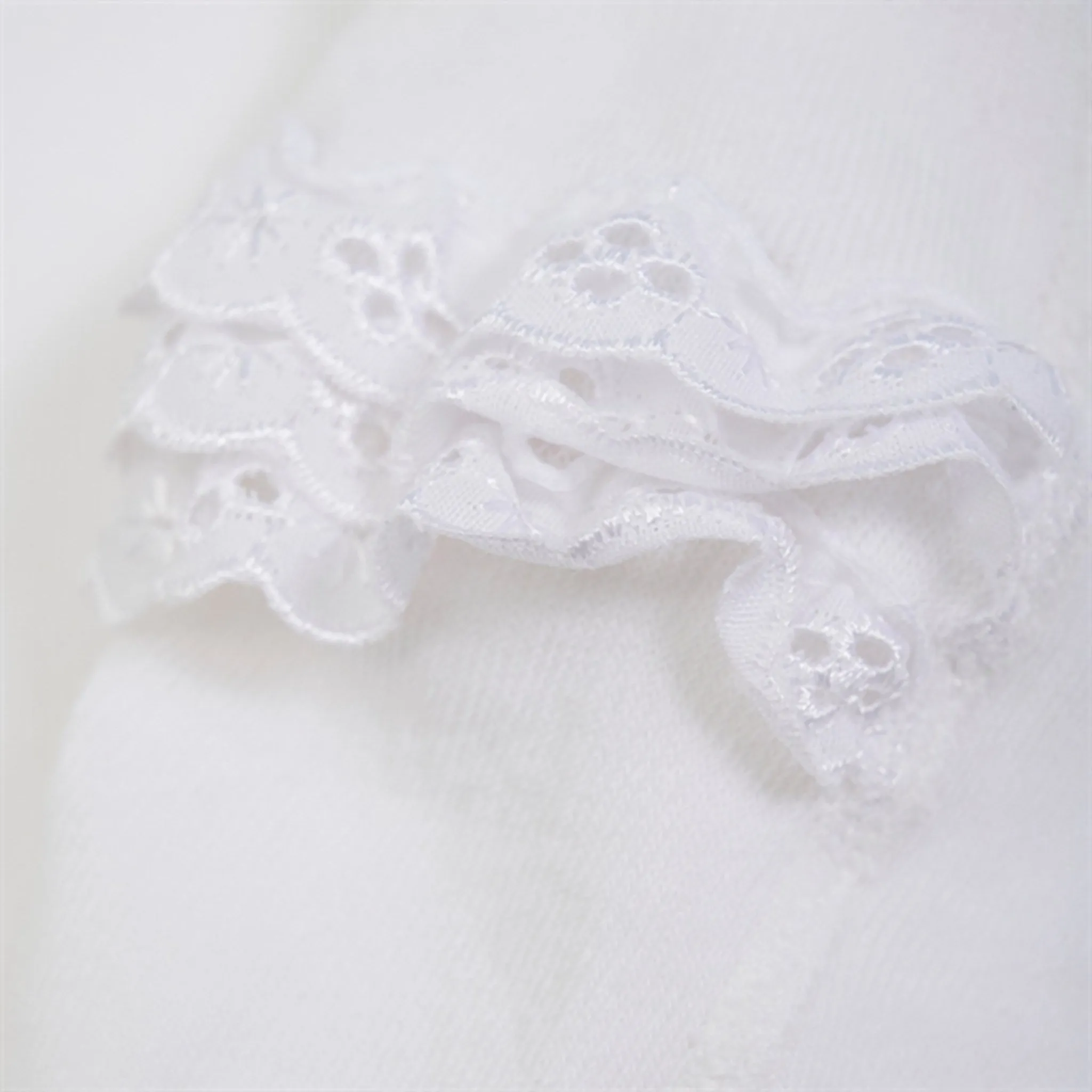 Performance Stretch Minymo White Str?mpebukser m. Blonder NOOS