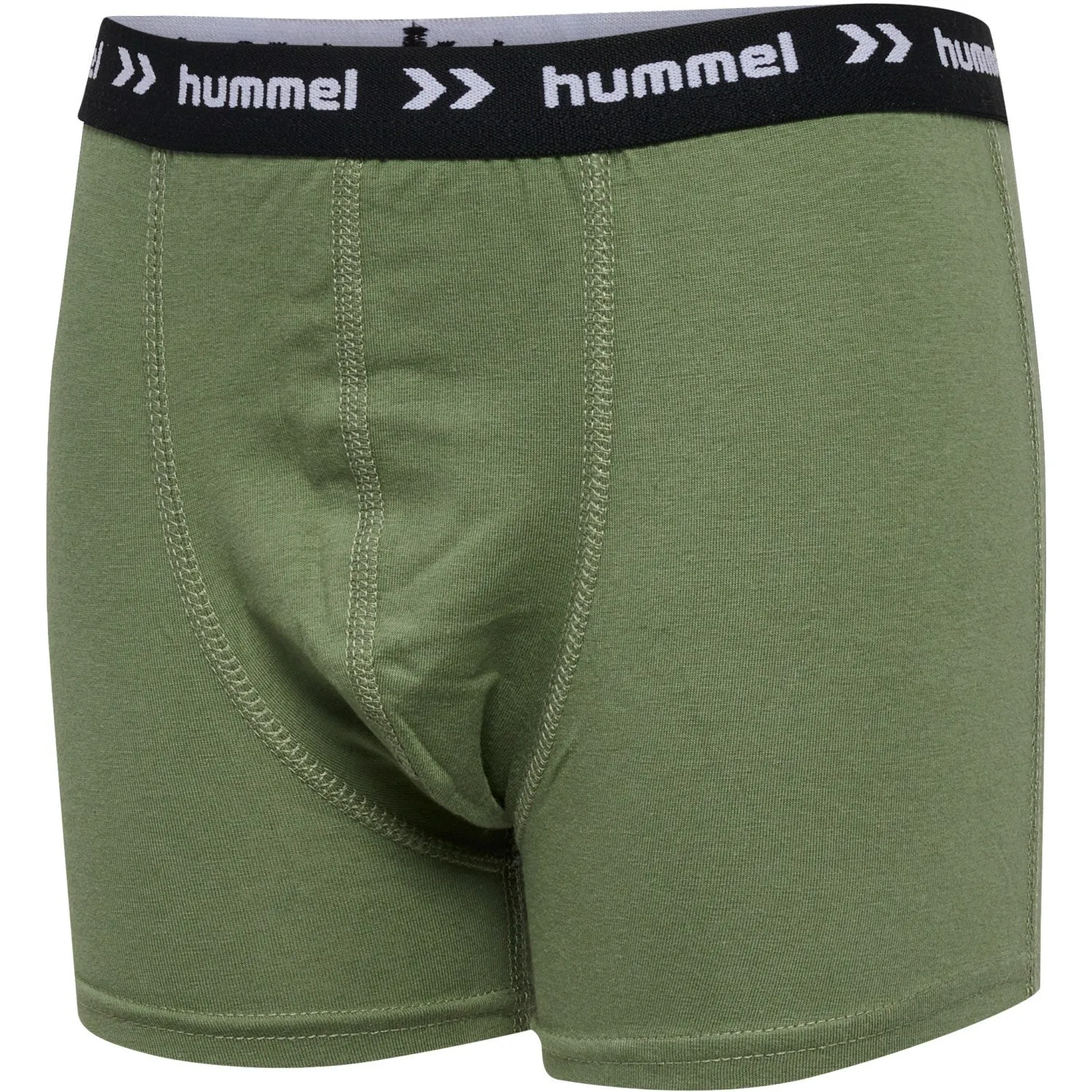 Natural Stretch Premium Cotton Hummel Olivine Nalle Boxers 3 Pack