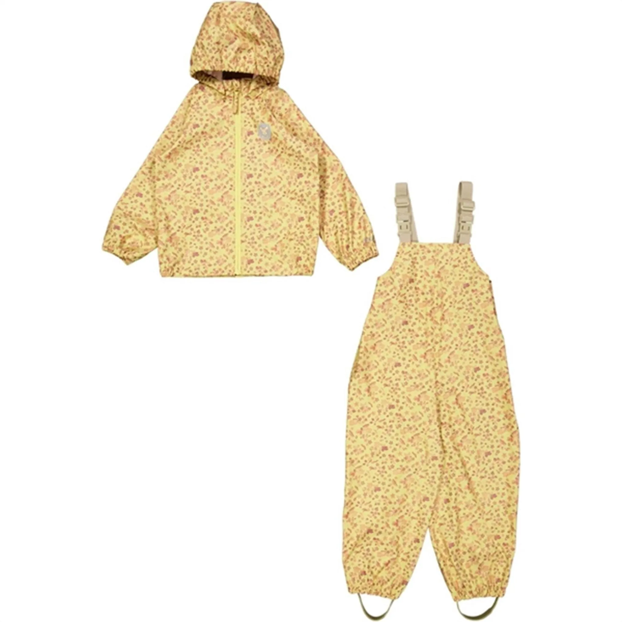Wheat Rainwear Set Charlie Yellow Gooseberry Weather Core