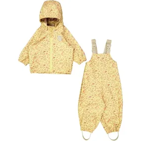 Drip Proof Weather Gear Wheat Rainwear Set Charlie Yellow Gooseberry