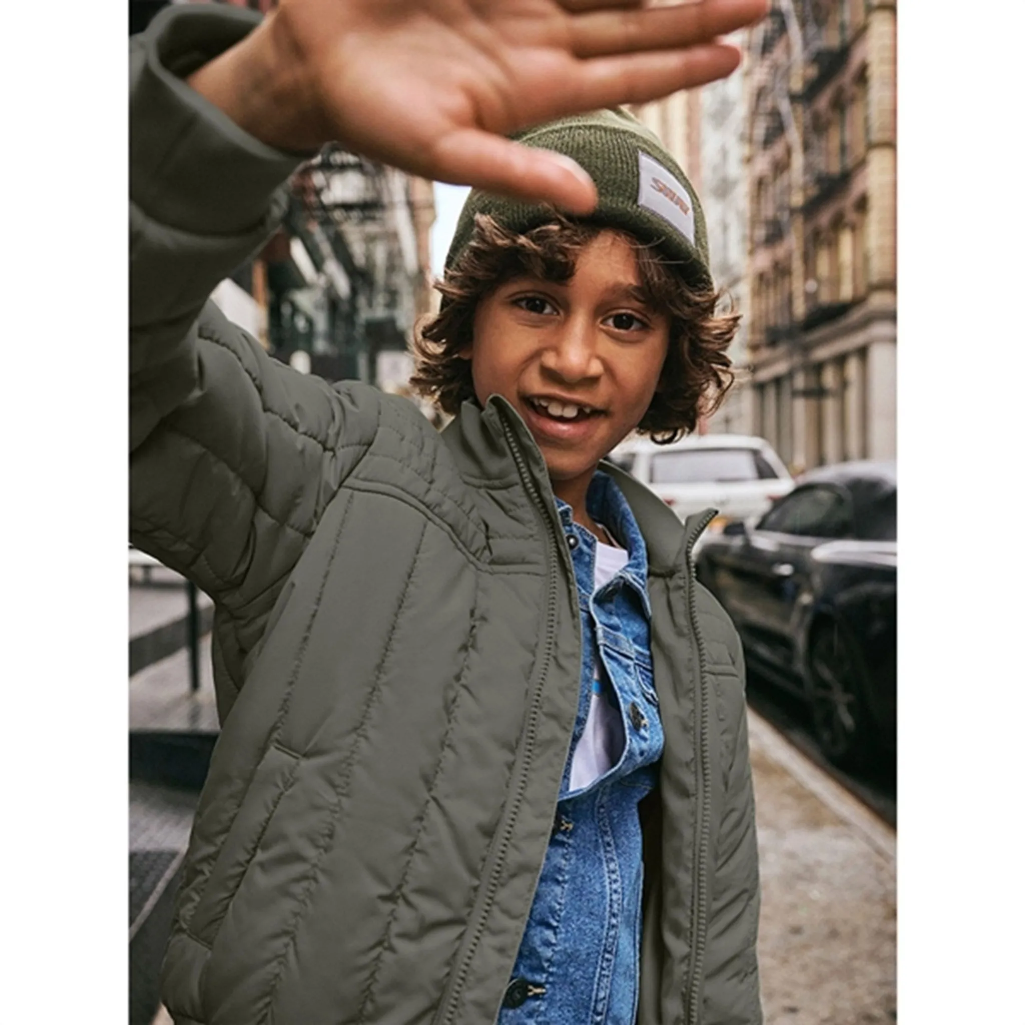 Urban Wear Name it Tea Leaf Mars Quilted Jacket