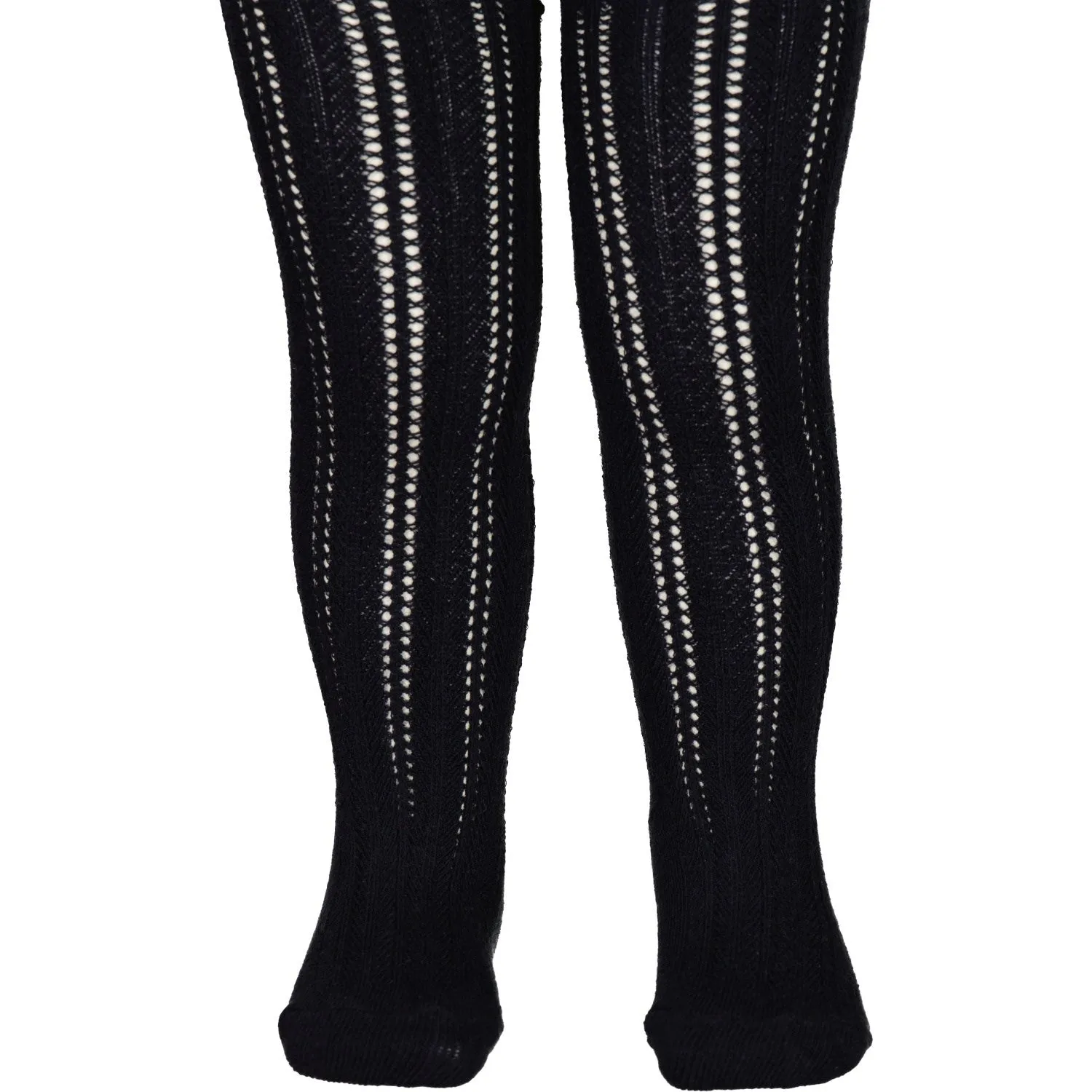 MarMar Dark Night Tights Pointelle Stretch Fabric