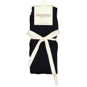 MarMar Dark Night Tights Pointelle Unfinished Secure-fit-style