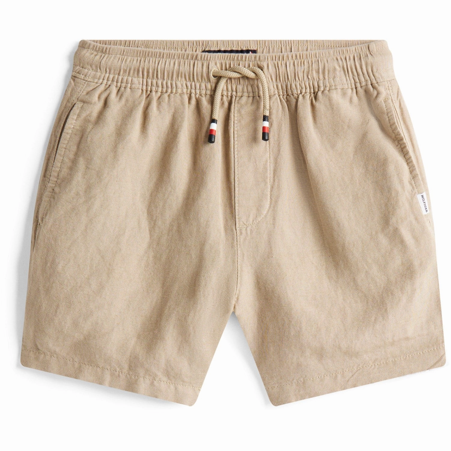 Machine-washable Tommy Hilfiger Sandalwood Linen Viscose Shorts