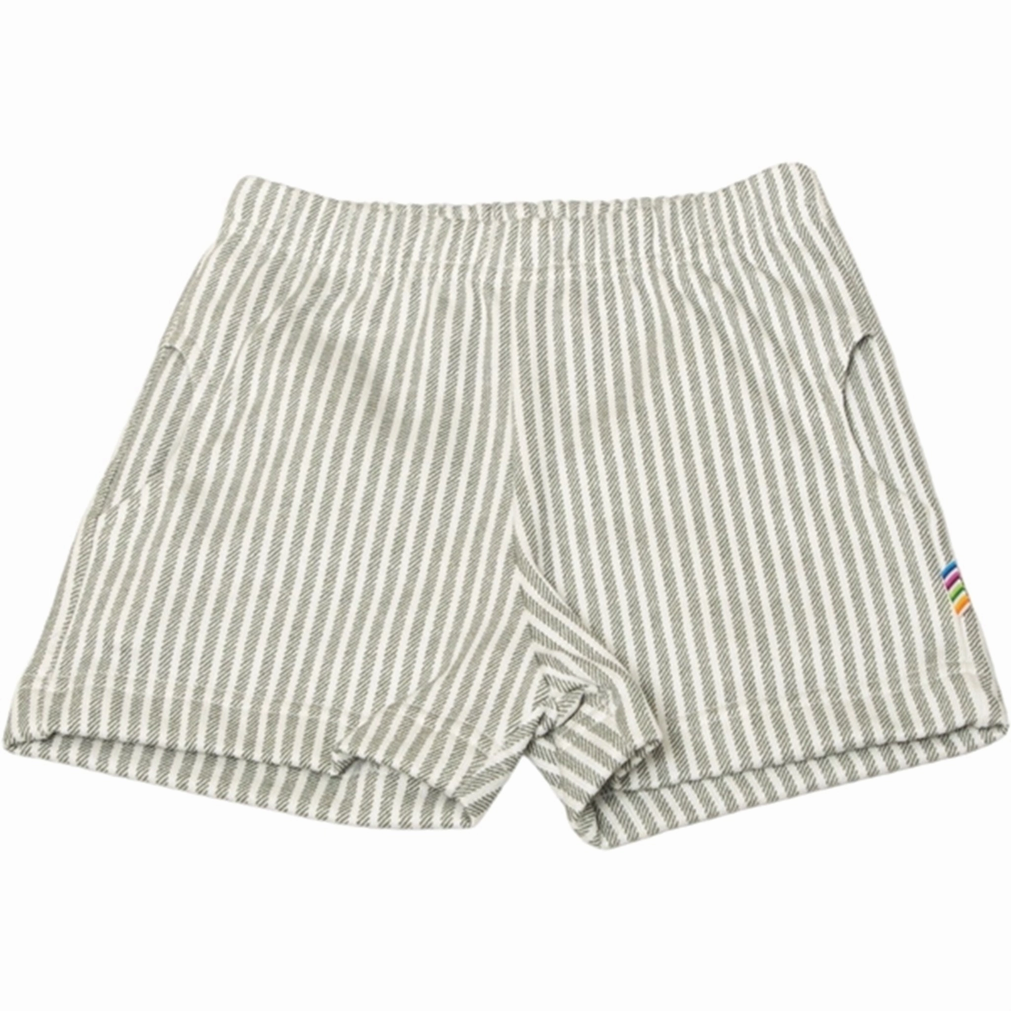 Joha Cotton Green Shorts Trendy Fit