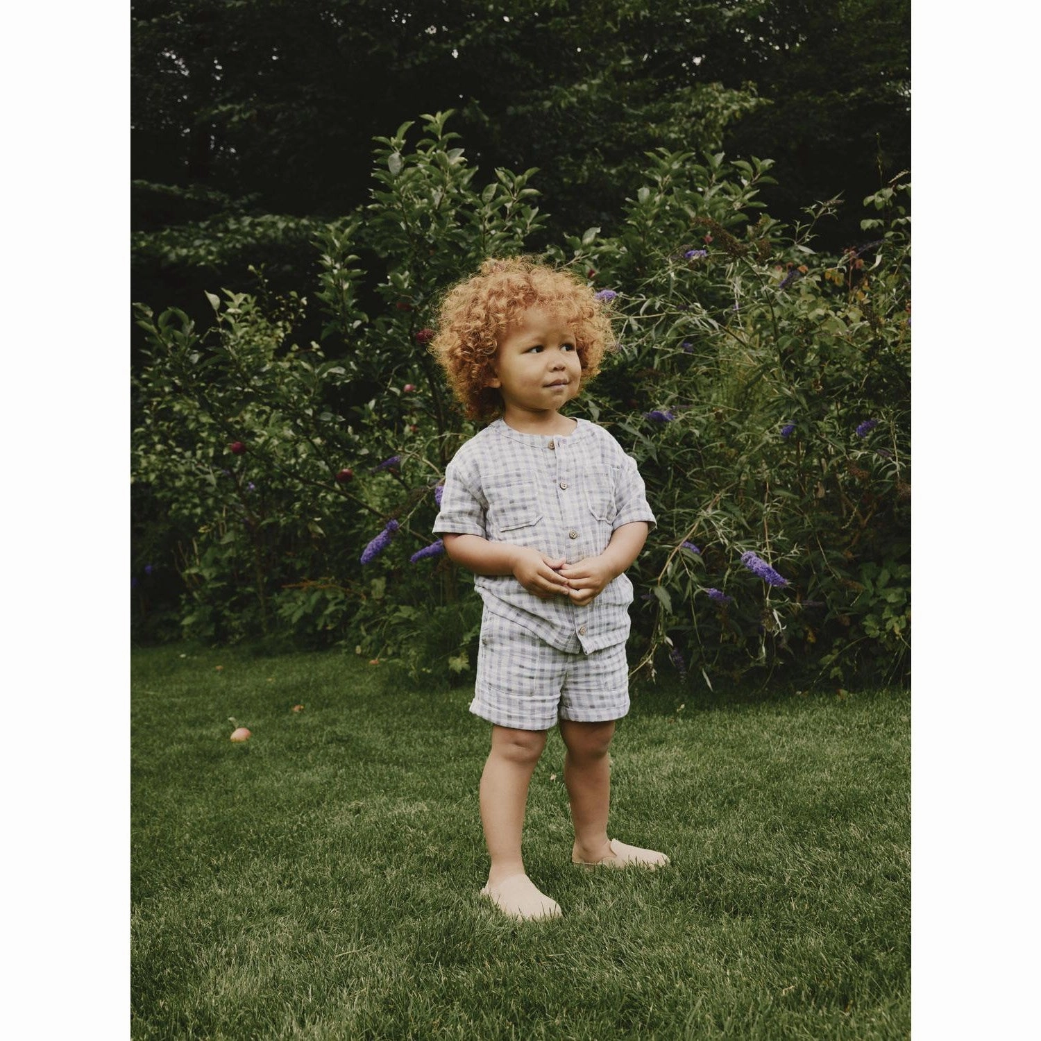 Fitness Enthusiast Lil'Atelier Bleached Sand Joey Loose Shorts