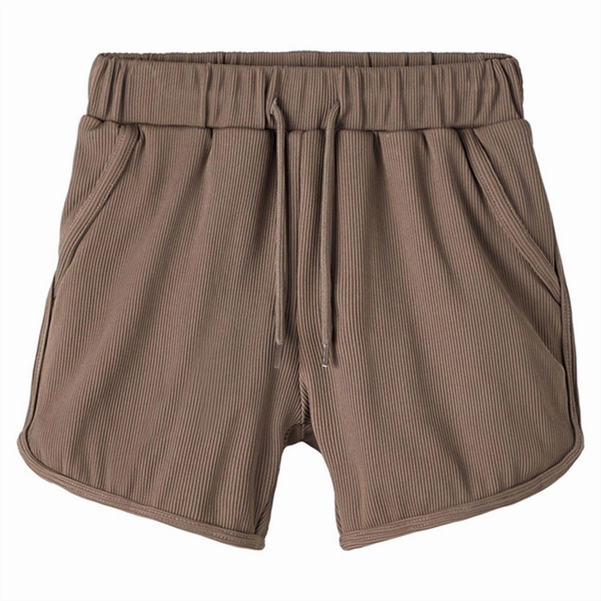 Lil'Atelier Coffee Quartz Fagmo Loose Swim Shorts UPF50 Rating Lightweight Padding