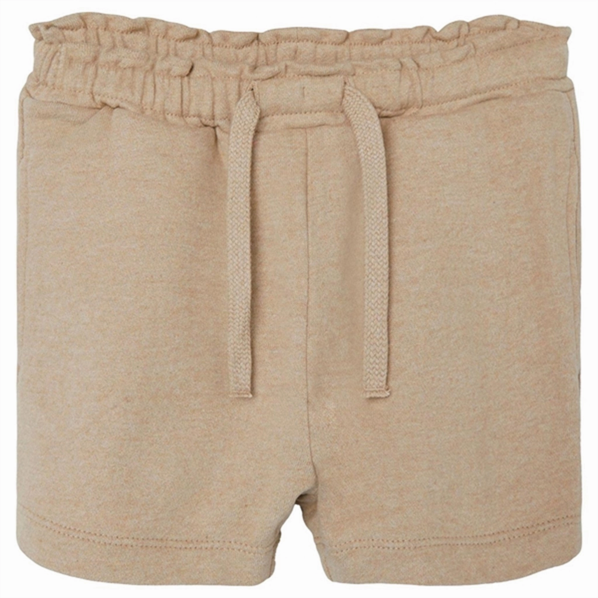 Lil'Atelier Croissant Daylin Loose Sweat Shorts Flexible Waistline