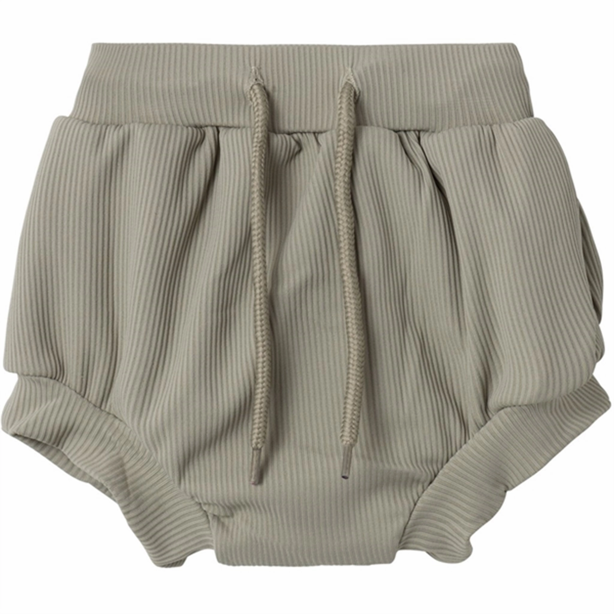 Lil'Atelier Dried Sage Farley Swim Bloomers Hypoallergenic Lining Elastic Free Edging