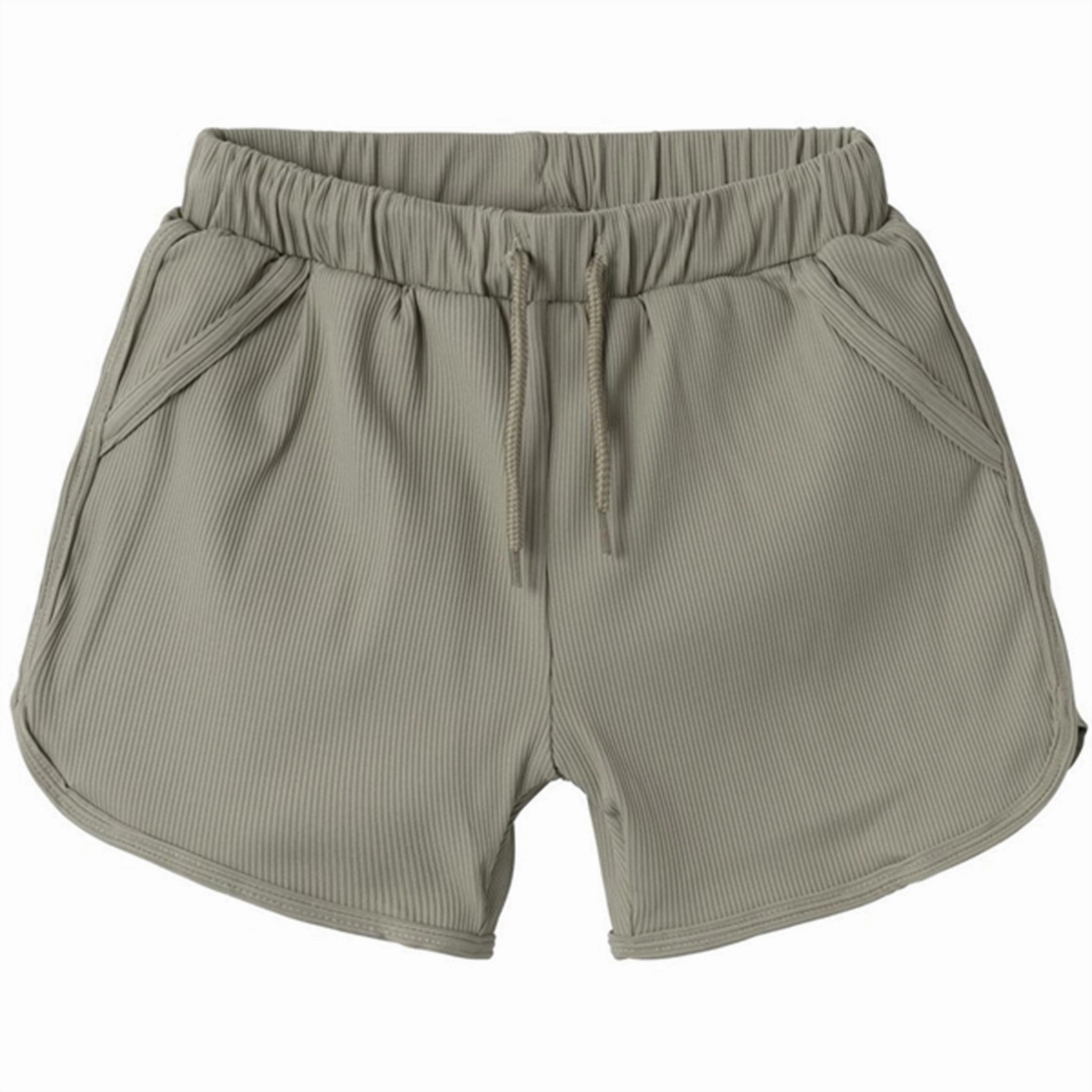 Lil'Atelier Dried Sage Farley Swim Shorts Textured Grip