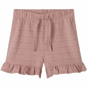 dress shirt Nylon shorts Lil'Atelier Misty Rose Jamla Shorts