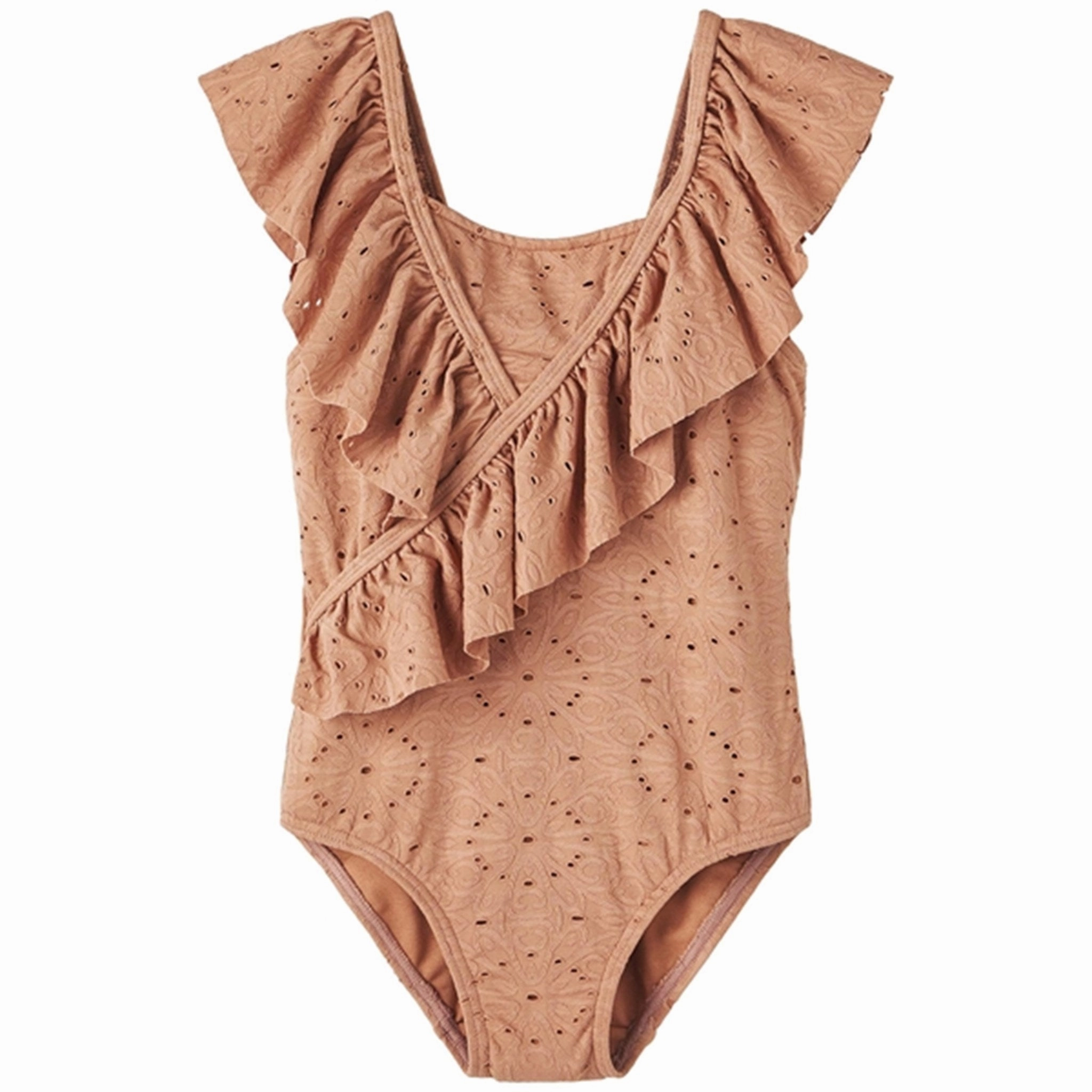 Lil'Atelier Mocha Mousse Fabiola Swimsuit UPF Sun Protection