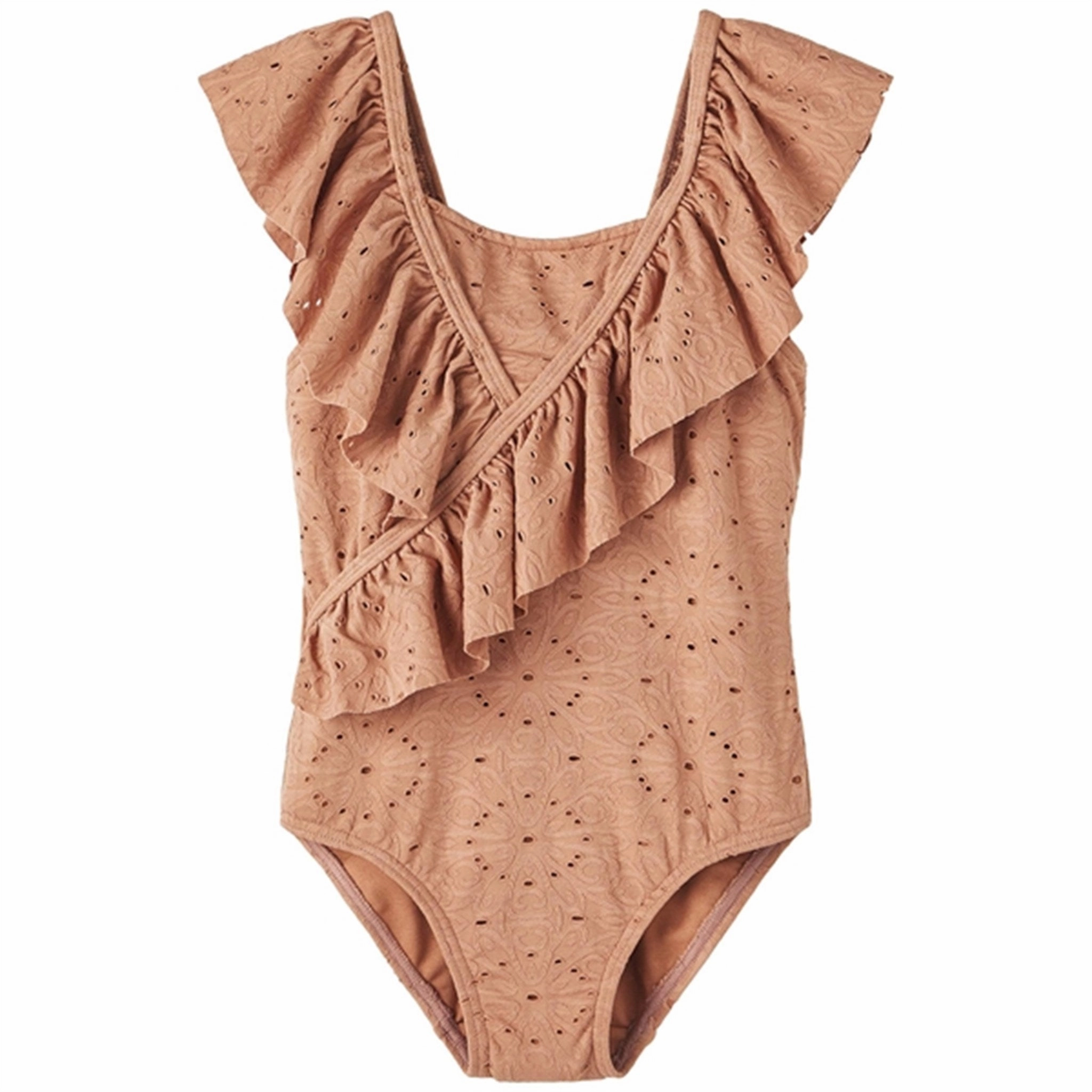 Quick Close Fastener Lil'Atelier Mocha Mousse Fabiola Swimsuit