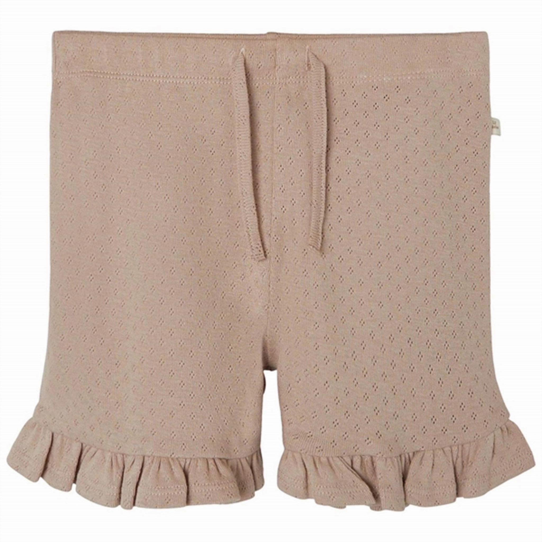 Lil'Atelier Nougat Rachel Slim Shorts stretchy design Golf shorts