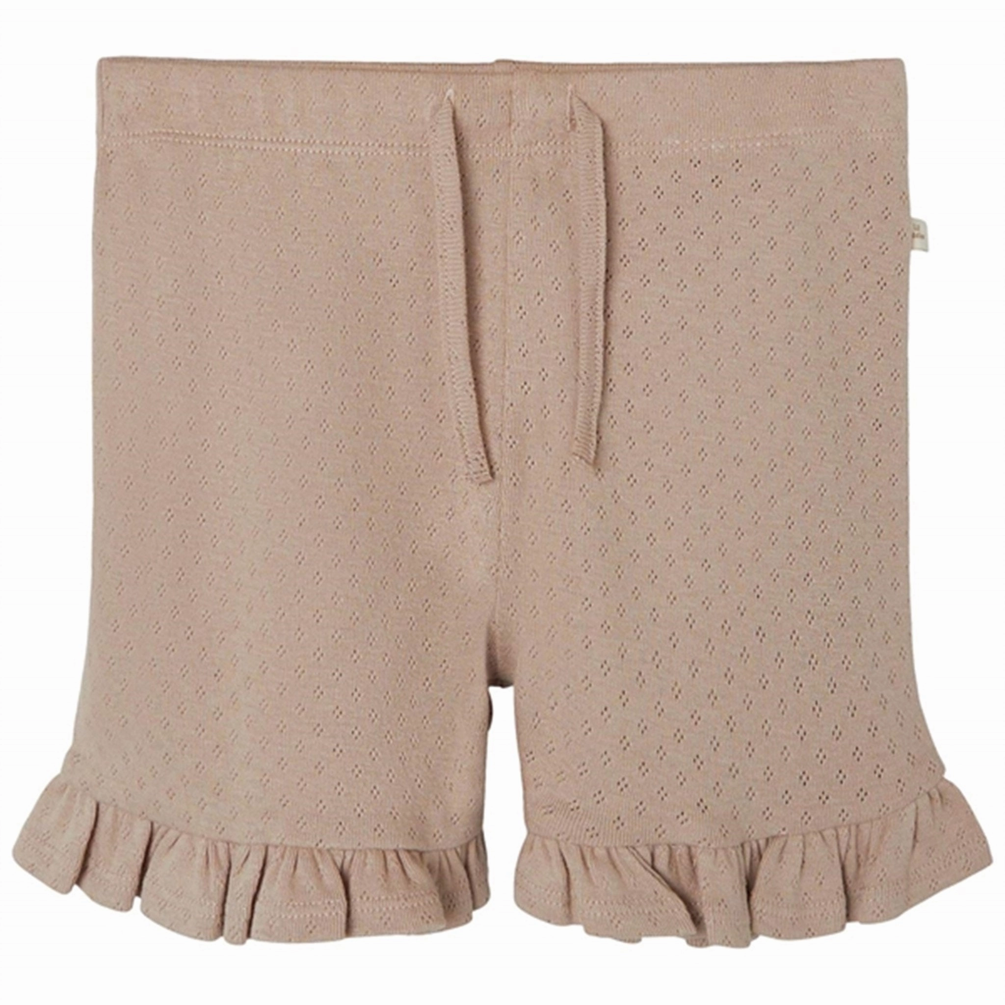 Lil'Atelier Nougat Rachel Slim Shorts Soft touch finish