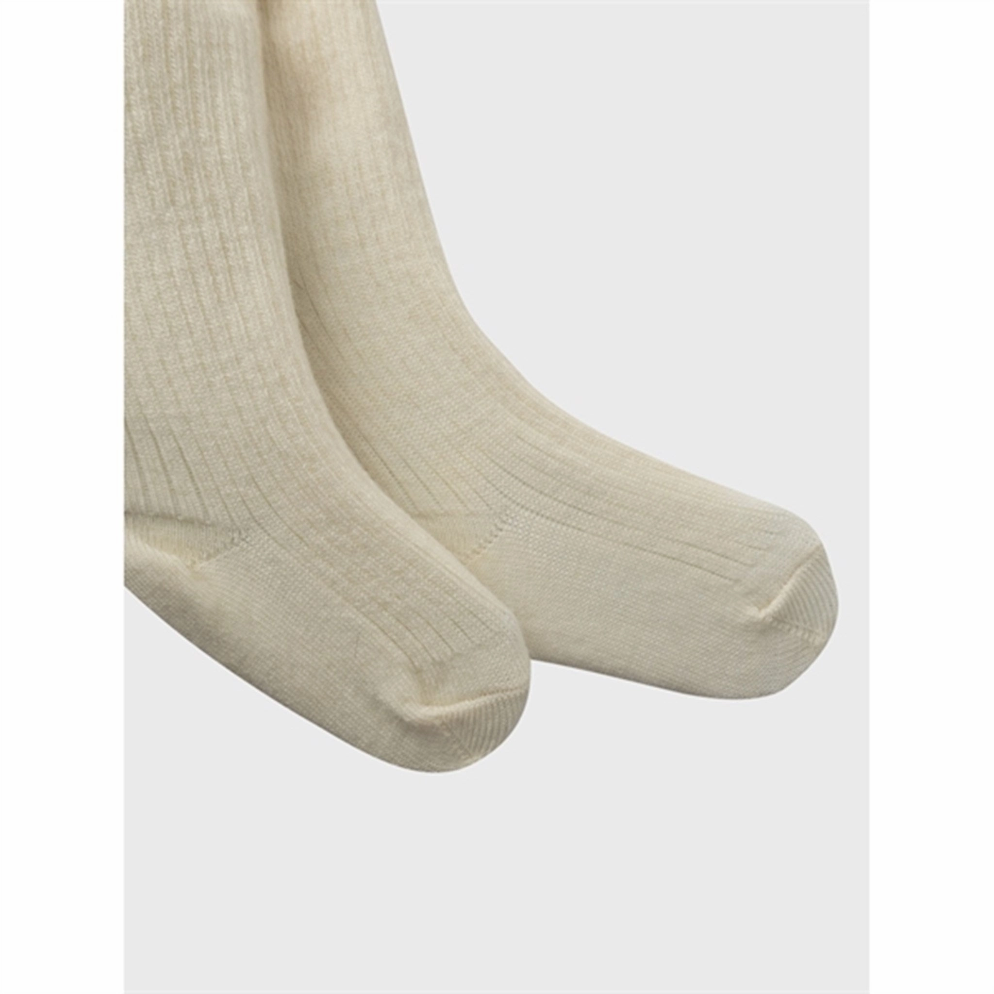 Water-resistant-coating Lil'Atelier Peyote Melange Rakel Wool Tights