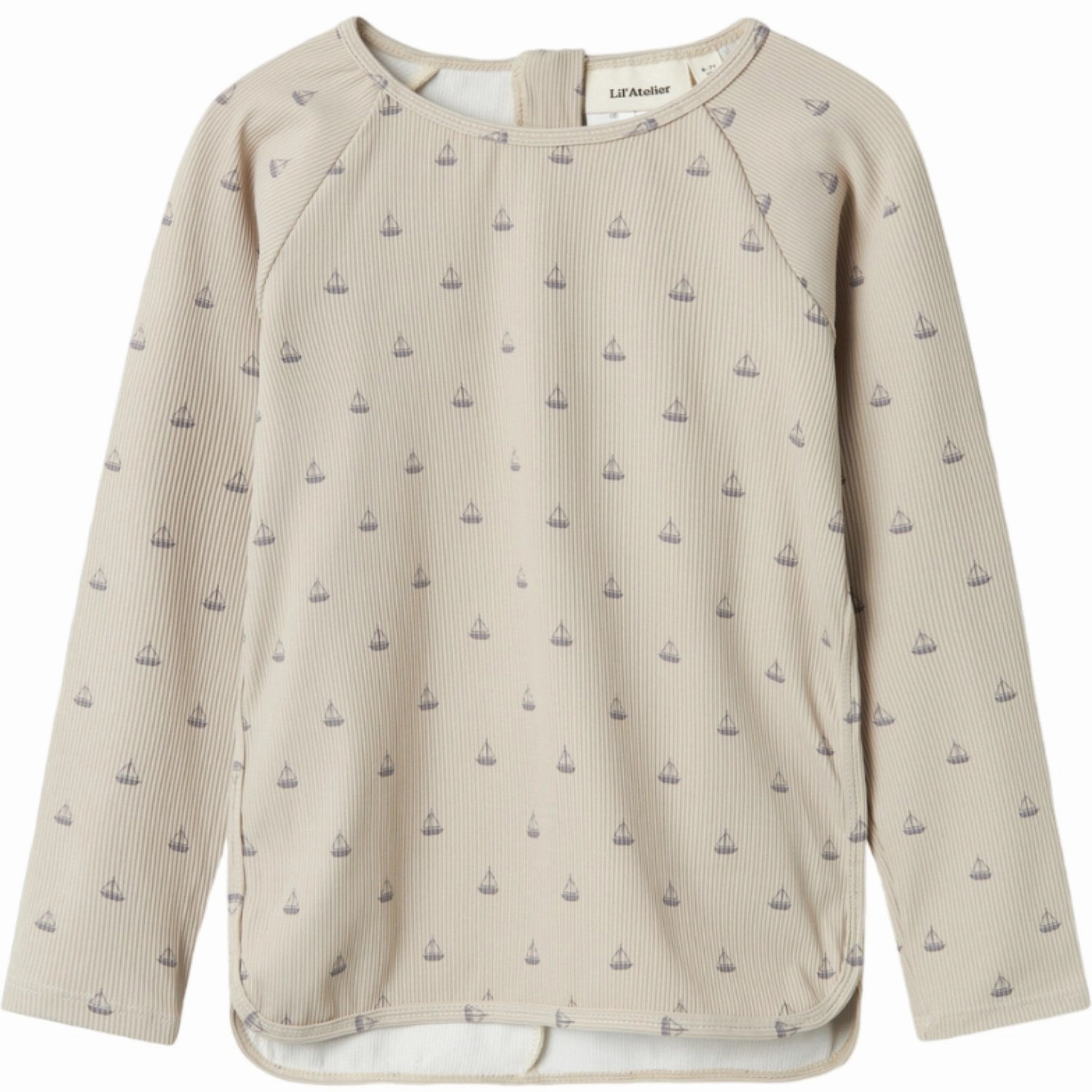 Bold-Hues Cutting edge Lil'Atelier Pure Cashmere Farlo UV Swim Top