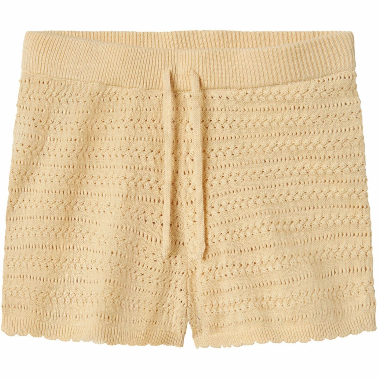 Lil'Atelier Sea Mist Nmfhope Knit Shorts Lil Sporty Style Style Basic