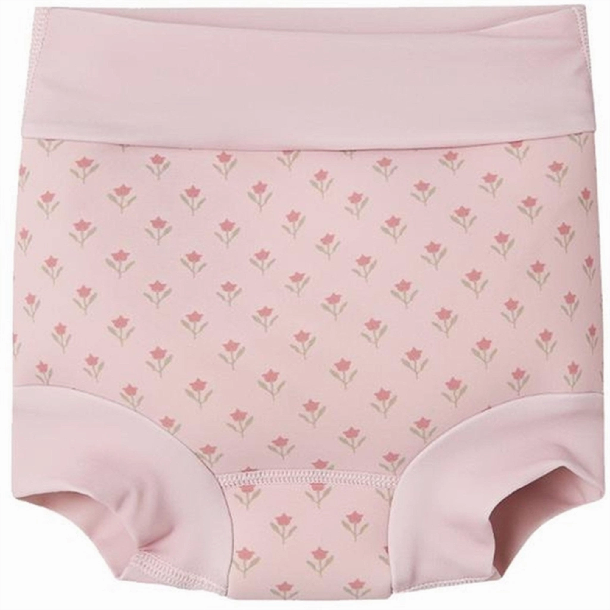 Lil'Atelier Violet Ice Fero Swim Pants Bright Patterns Trendy-Styles