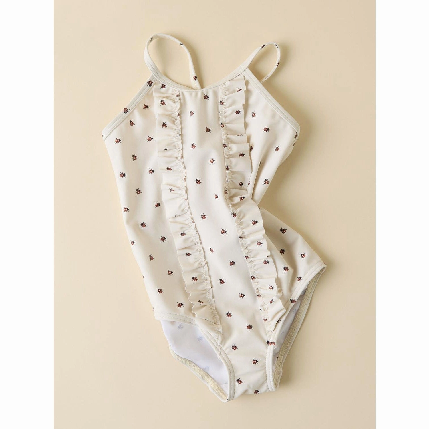 Lil'Atelier Whitecap Gray Helga Swimsuit Stay-Put