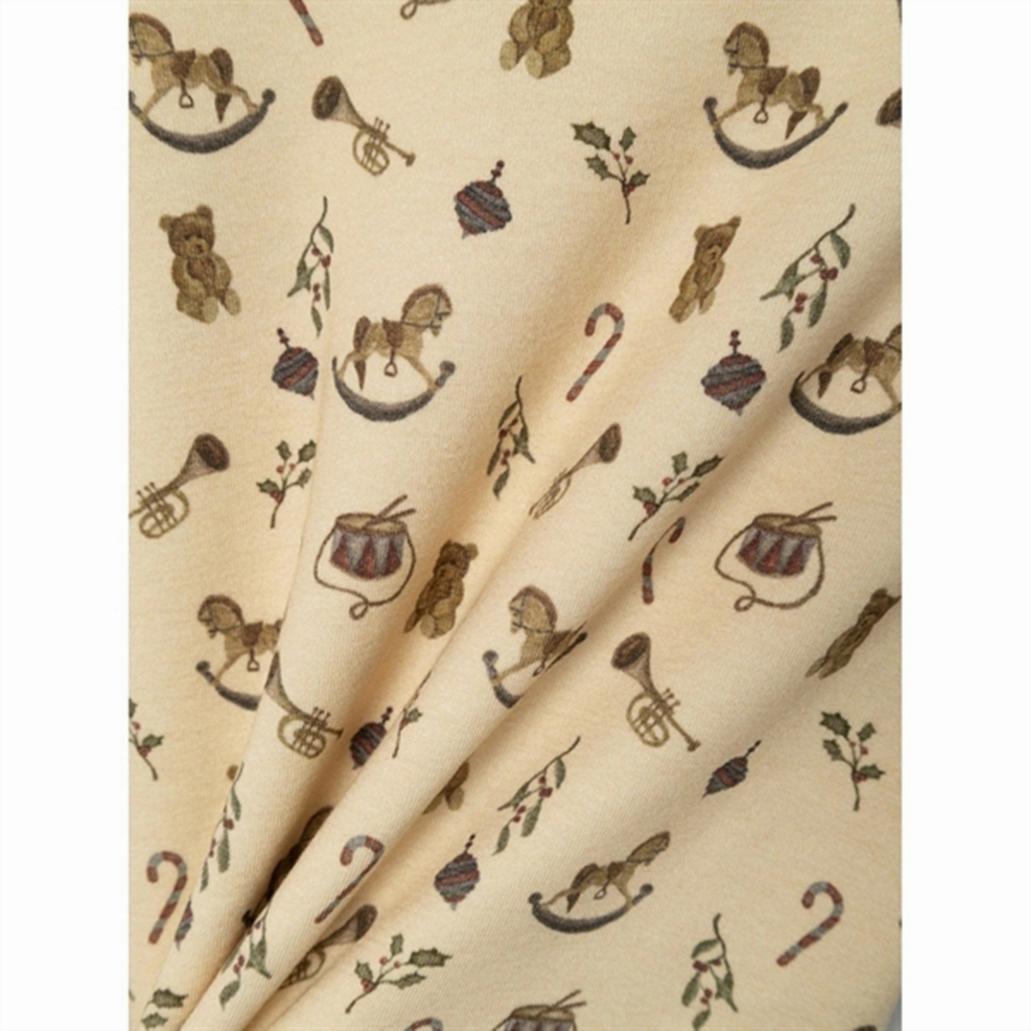 Drape Fit Basic Comfort Lil'Atelier Wood Ash Gayo Nightgown