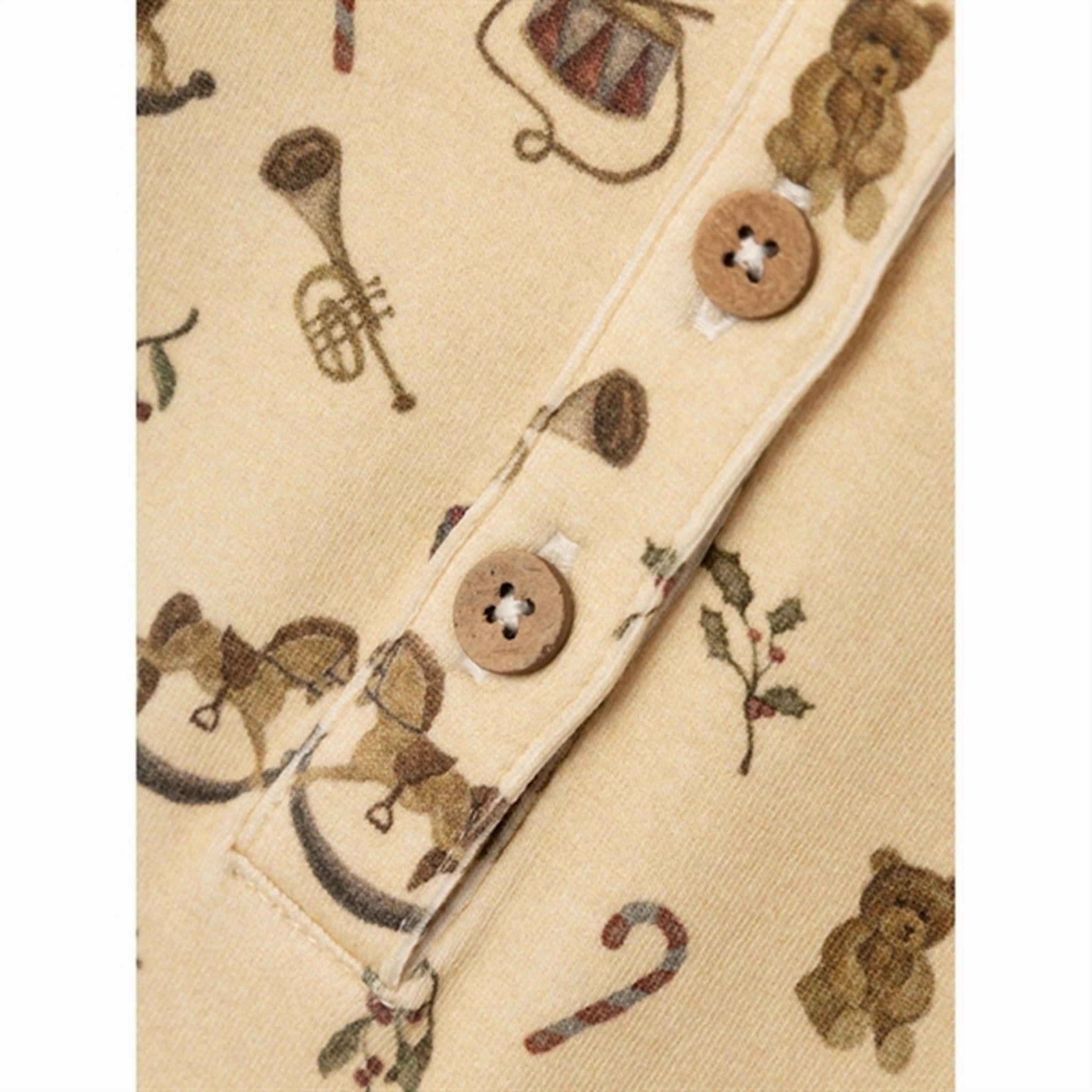 Essential Street Picnic Family Lil'Atelier Wood Ash Gayo Slim Pajamas