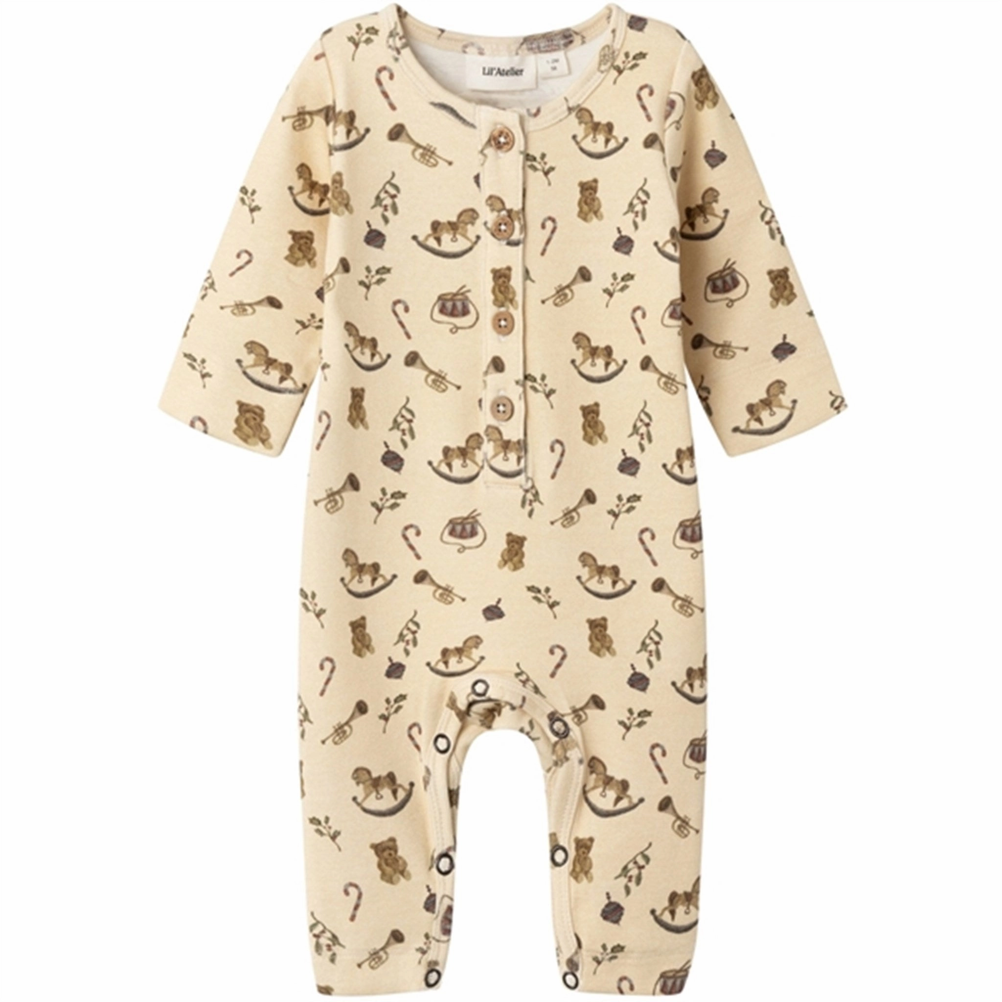 Lil'Atelier Wood Ash Gayo Slim Pajamas Street Dancer Office work