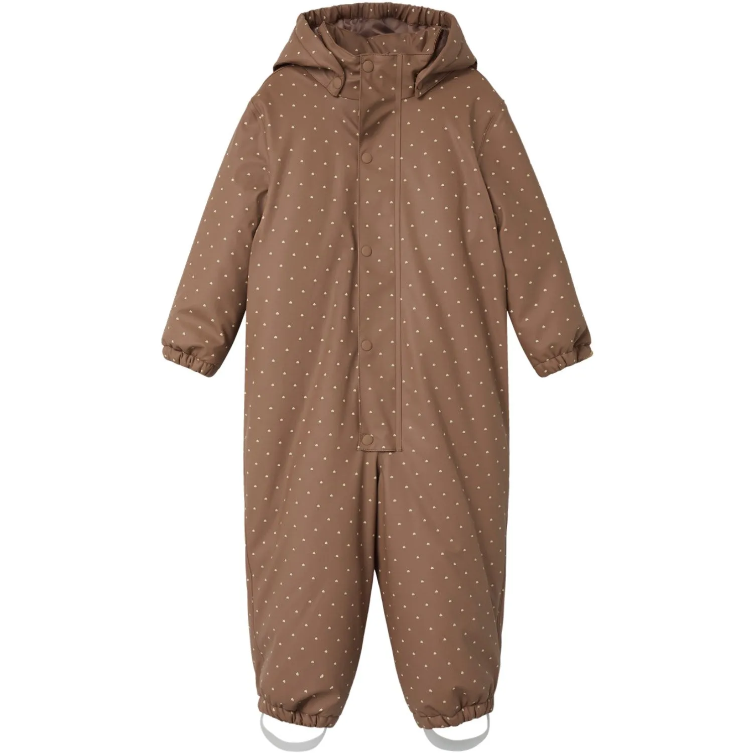 Lil'Atelier Beaver Fur Aop Ladry10 Rub Pad Snowsuit AOP Transitional-Wear