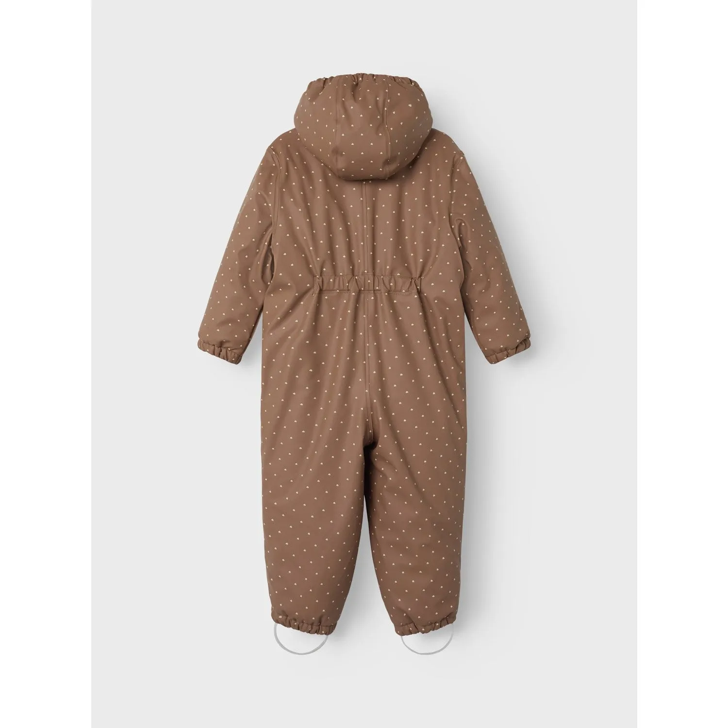 Lil'Atelier Beaver Fur Aop Ladry10 Rub Pad Snowsuit AOP All-season