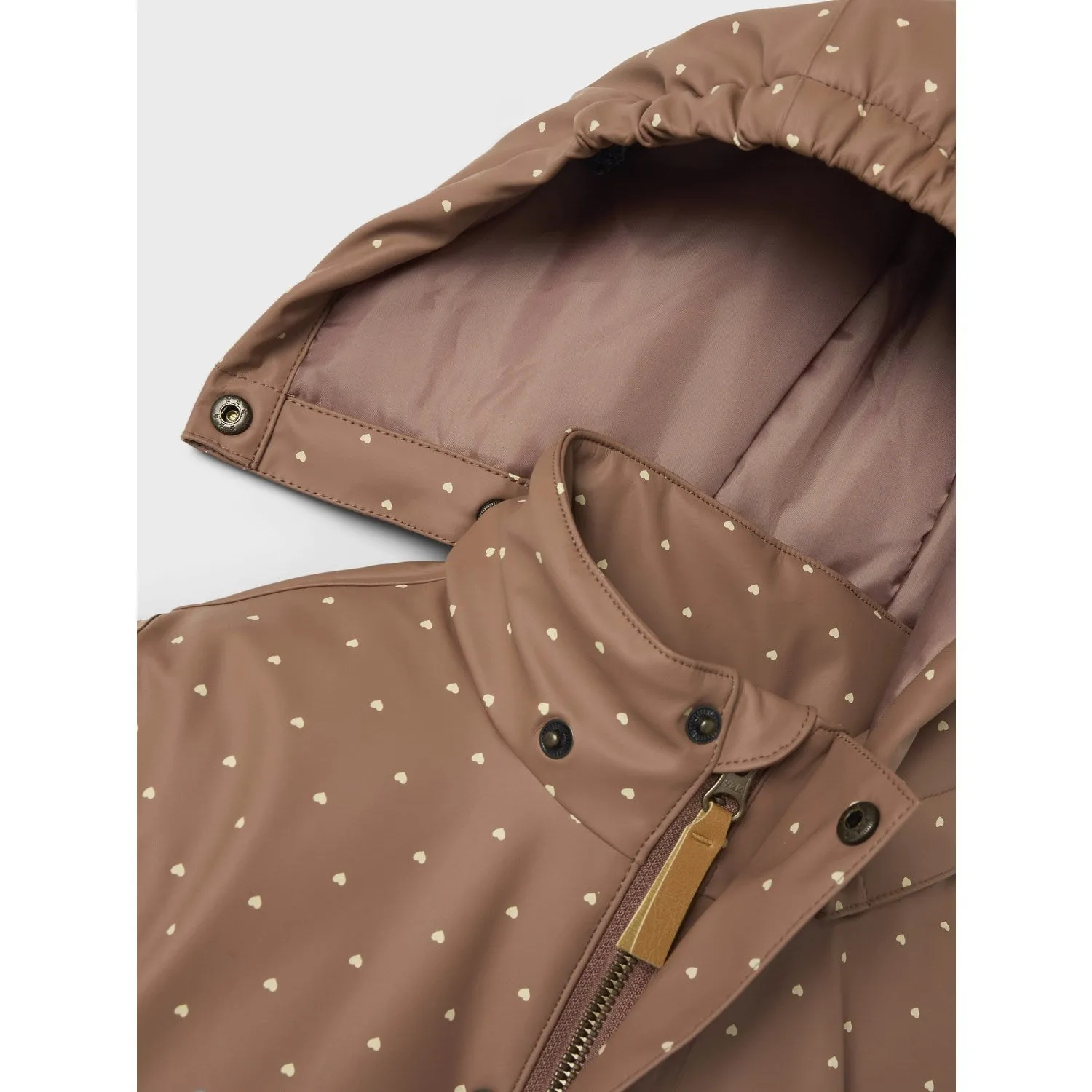 Lil'Atelier Beaver Fur Aop Ladry10 Rub Pad Snowsuit AOP Stretch-Recovery Repair-Friendly