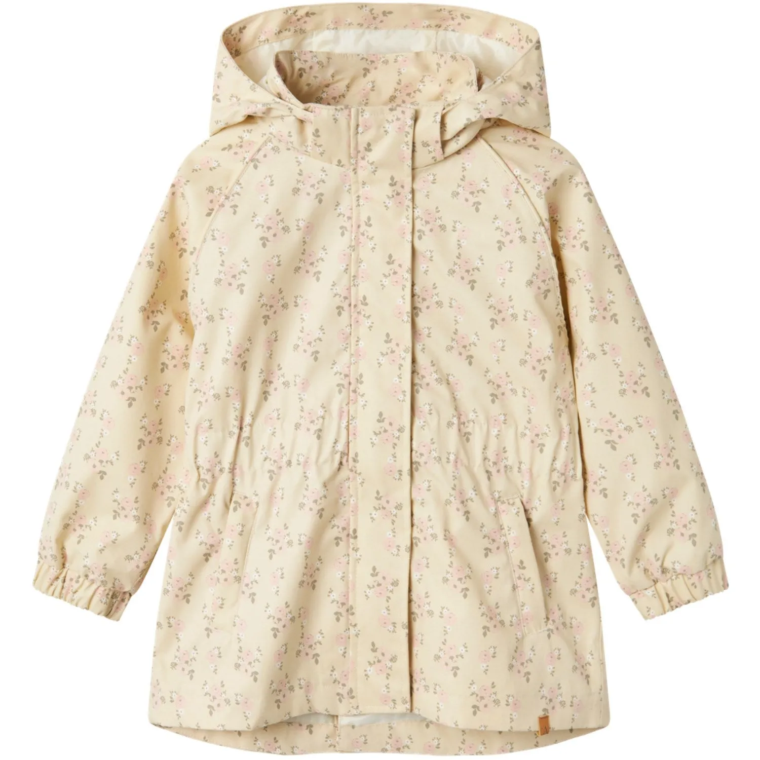 Adaptive Climate Control Lil'Atelier Bleached Sand Gerda Long Jacket AOP Fo