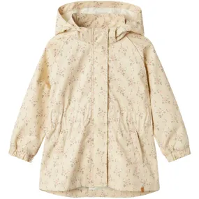 Adaptive Climate Control Lil'Atelier Bleached Sand Gerda Long Jacket AOP Fo