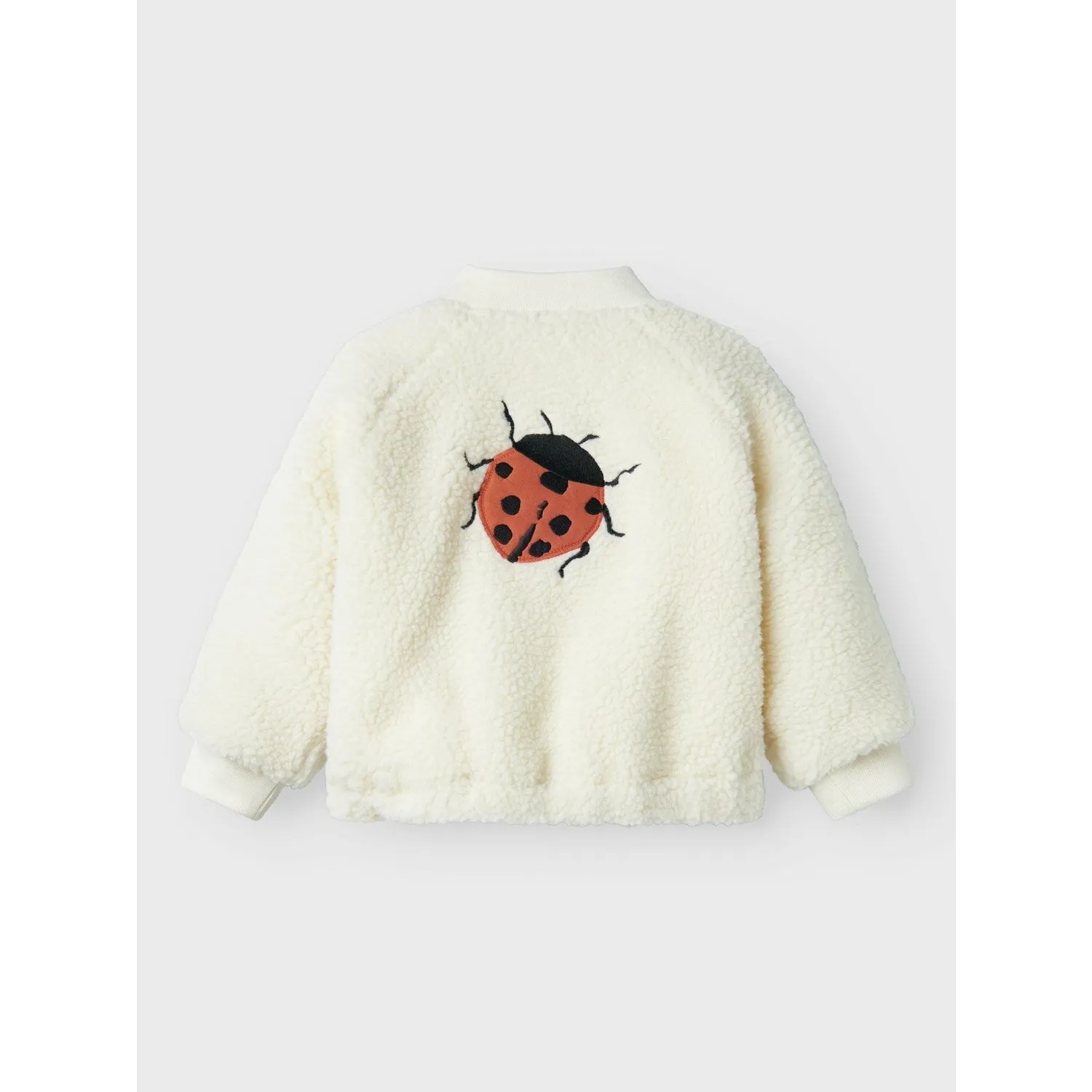 Lil'Atelier Coconut Milk Ladybug Lajo Bomber Jacket insulated
