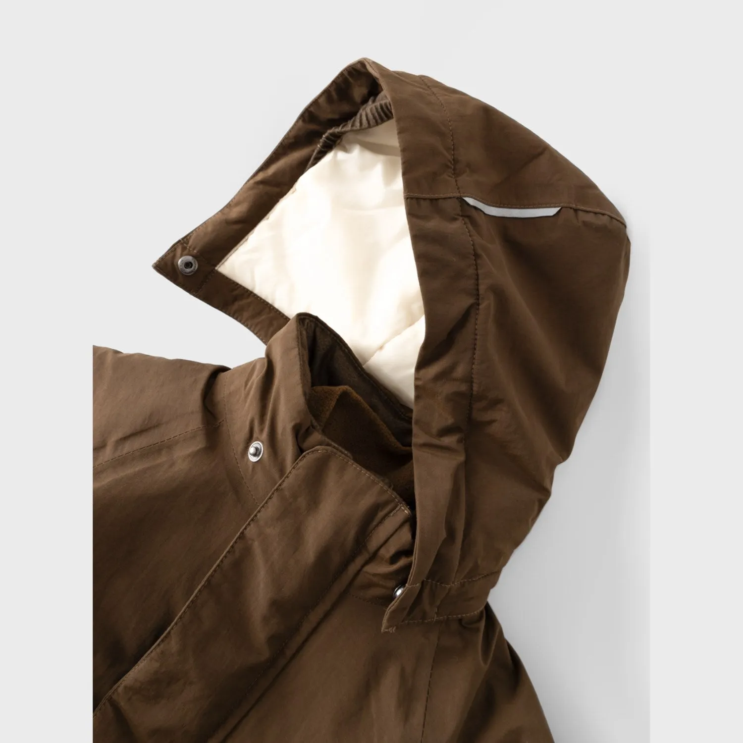 Lil'Atelier Dark Earth Lastorm Snowsuit Fo Cozy casual shirt