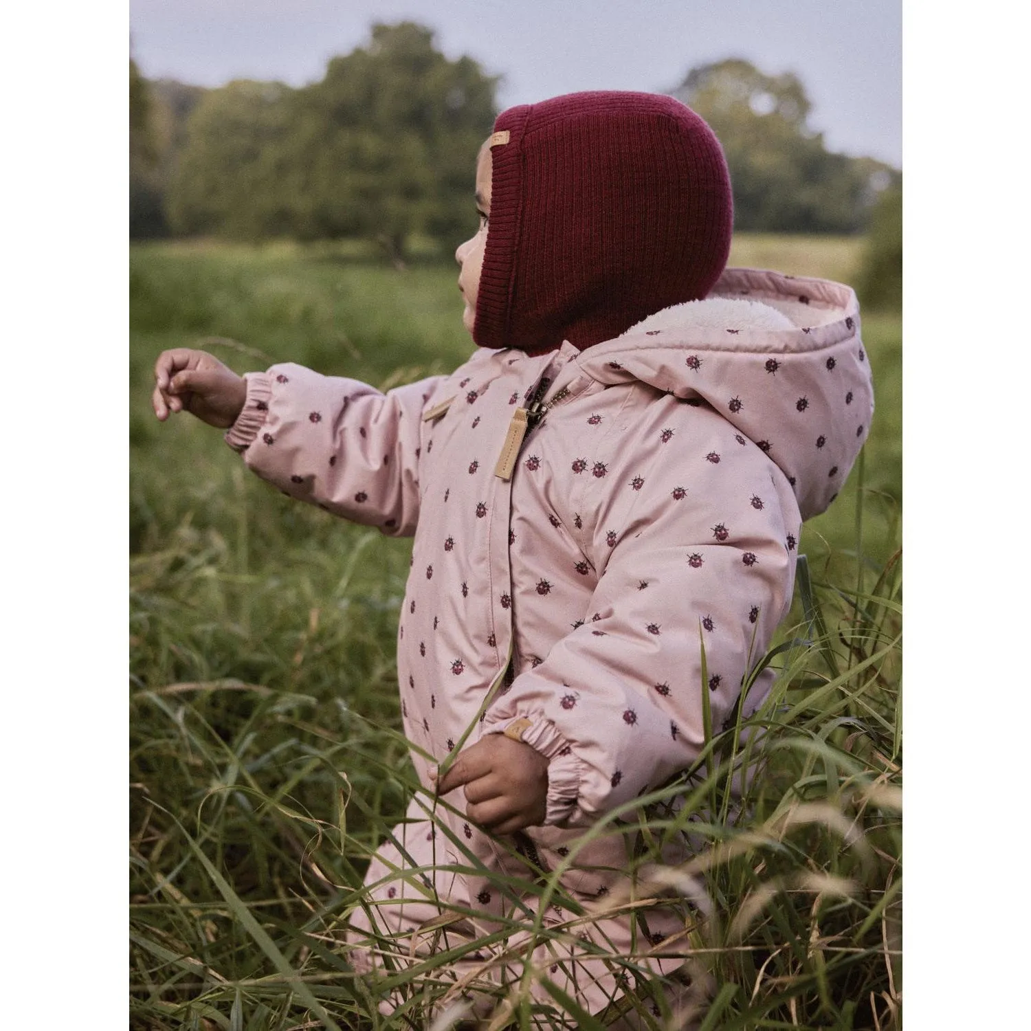 Statement-Buttons Box-Pleat Lil'Atelier Misty Rose Nbflasnow05 Suit Fo Lil